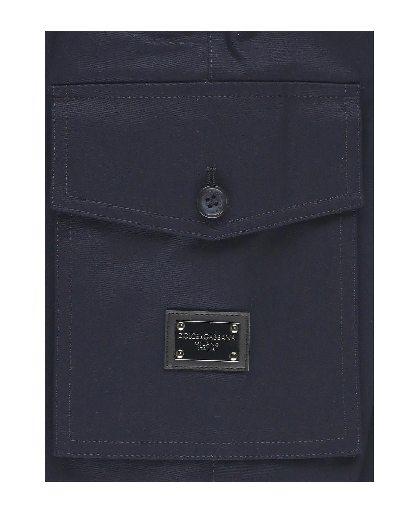 Dolce 
Gabbana Cargo Bermuda Shorts - Blue