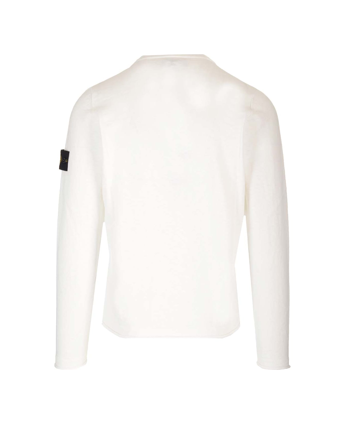 Stone Island Crew-neck Sweater - Bianco