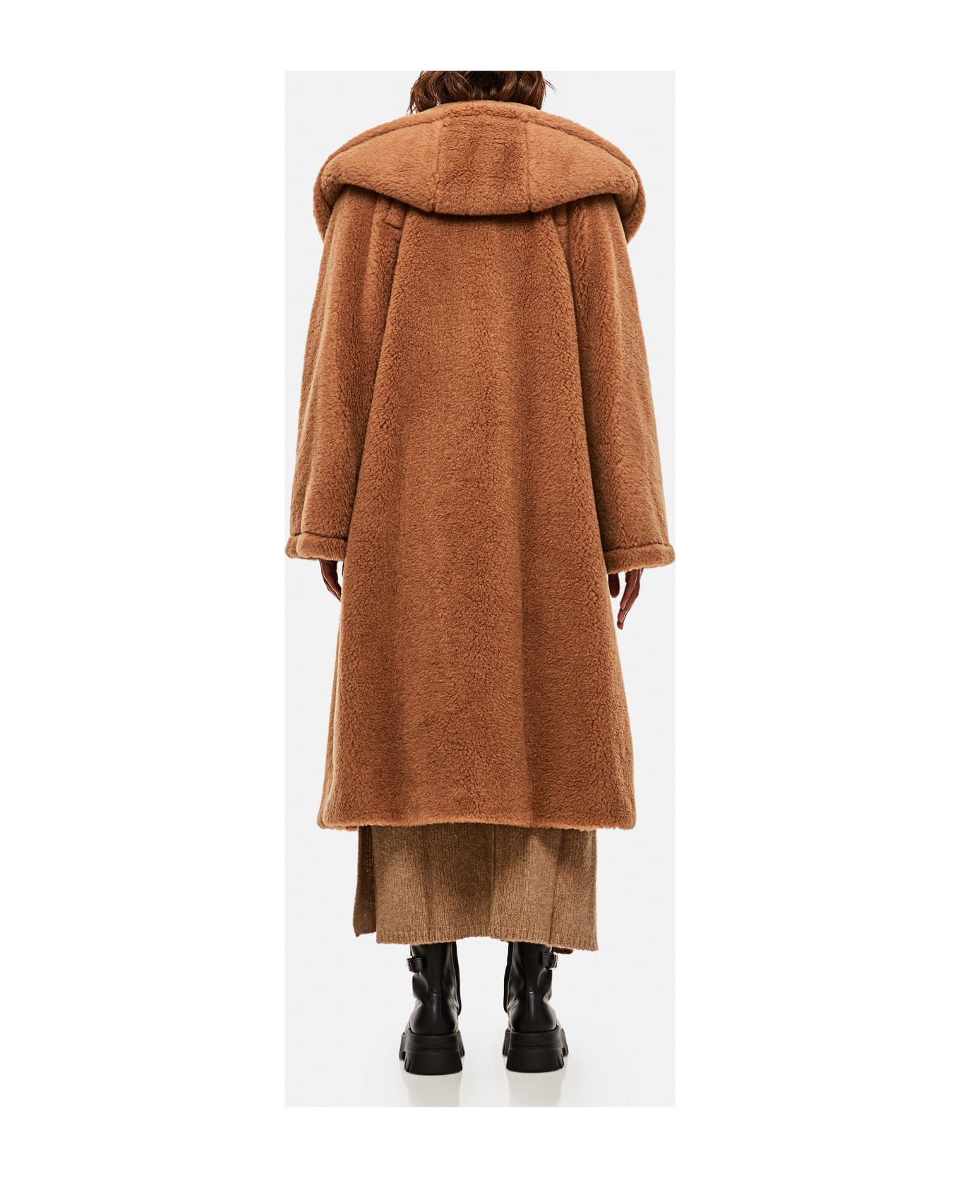 Max Mara Apogeo Coat In Camel - Brown コート