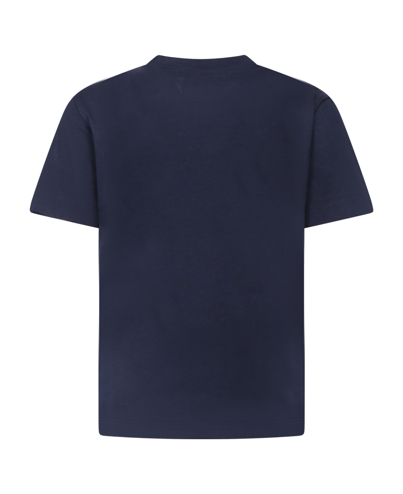 Neil Barrett Blue T-shirt For Boy With Iconic Lightning Bolt And Logo - Blue Tシャツ＆ポロシャツ
