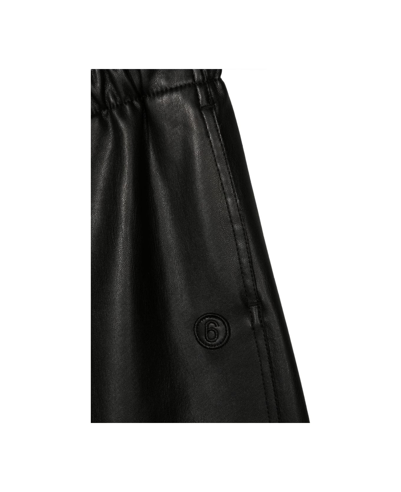 MM6 Maison Margiela Wide Bermuda - BLACK