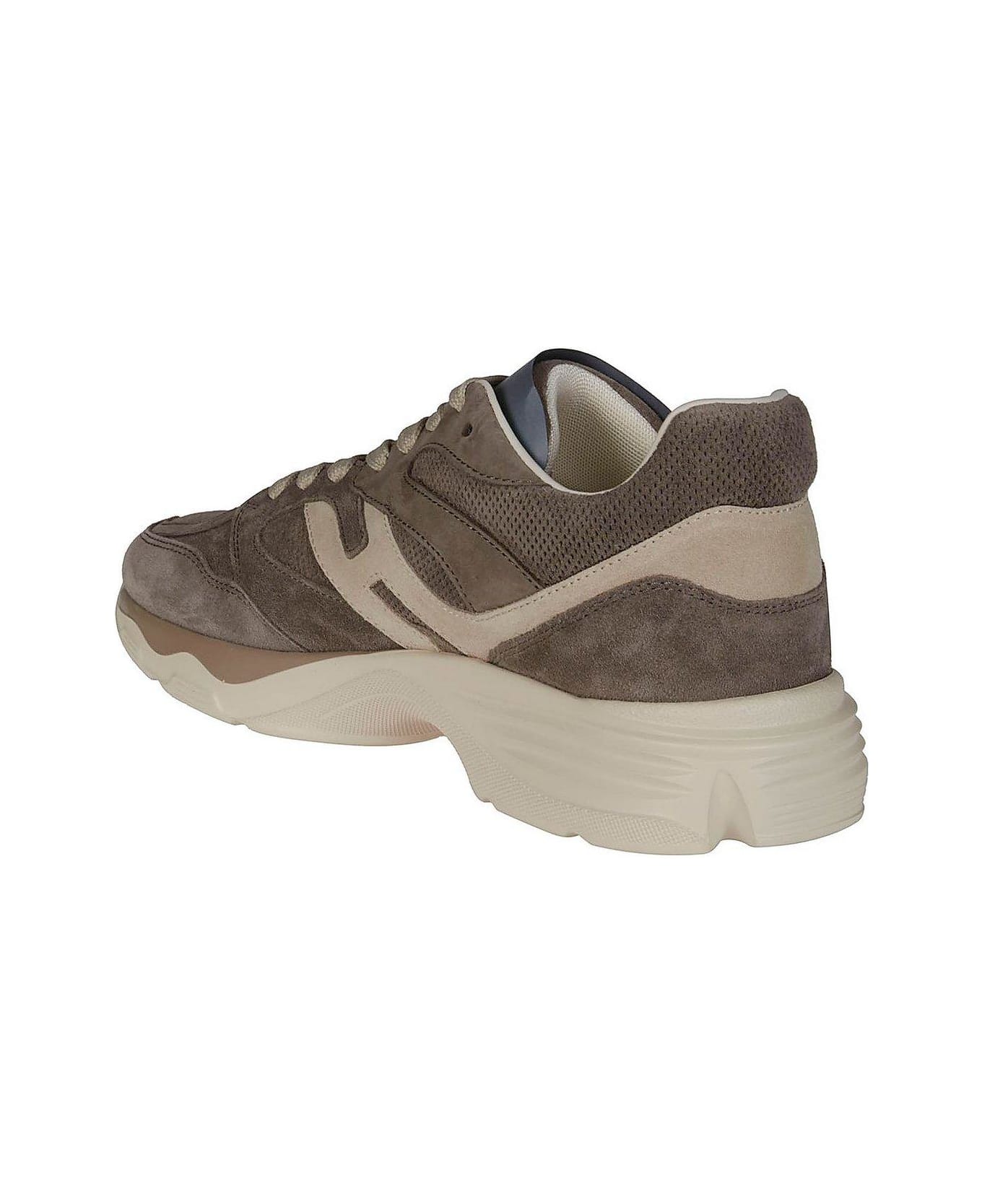 Hogan Low-top Laced Sneaker - Marrone