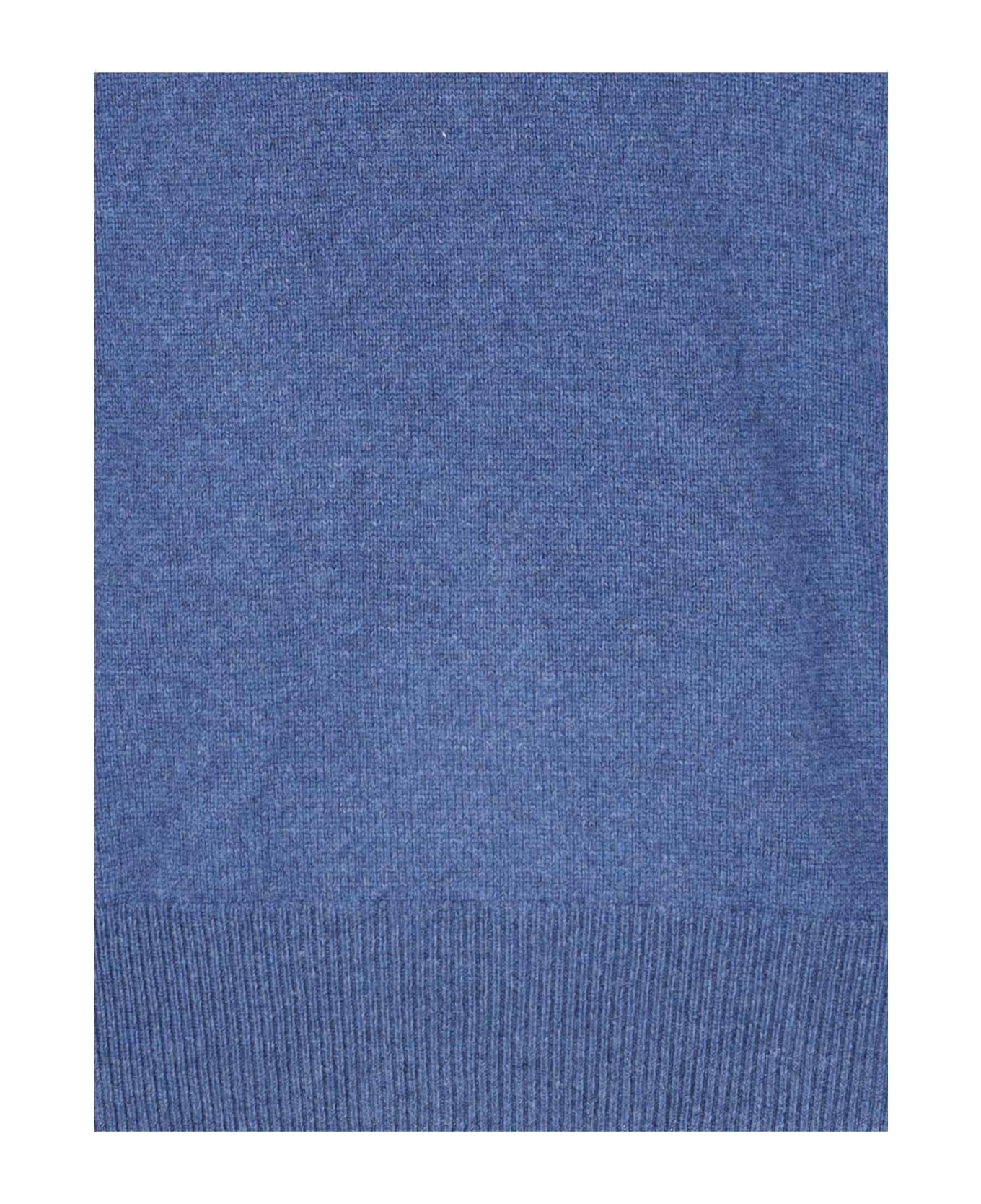 Ralph Lauren Logo Sweater - Blue ニットウェア