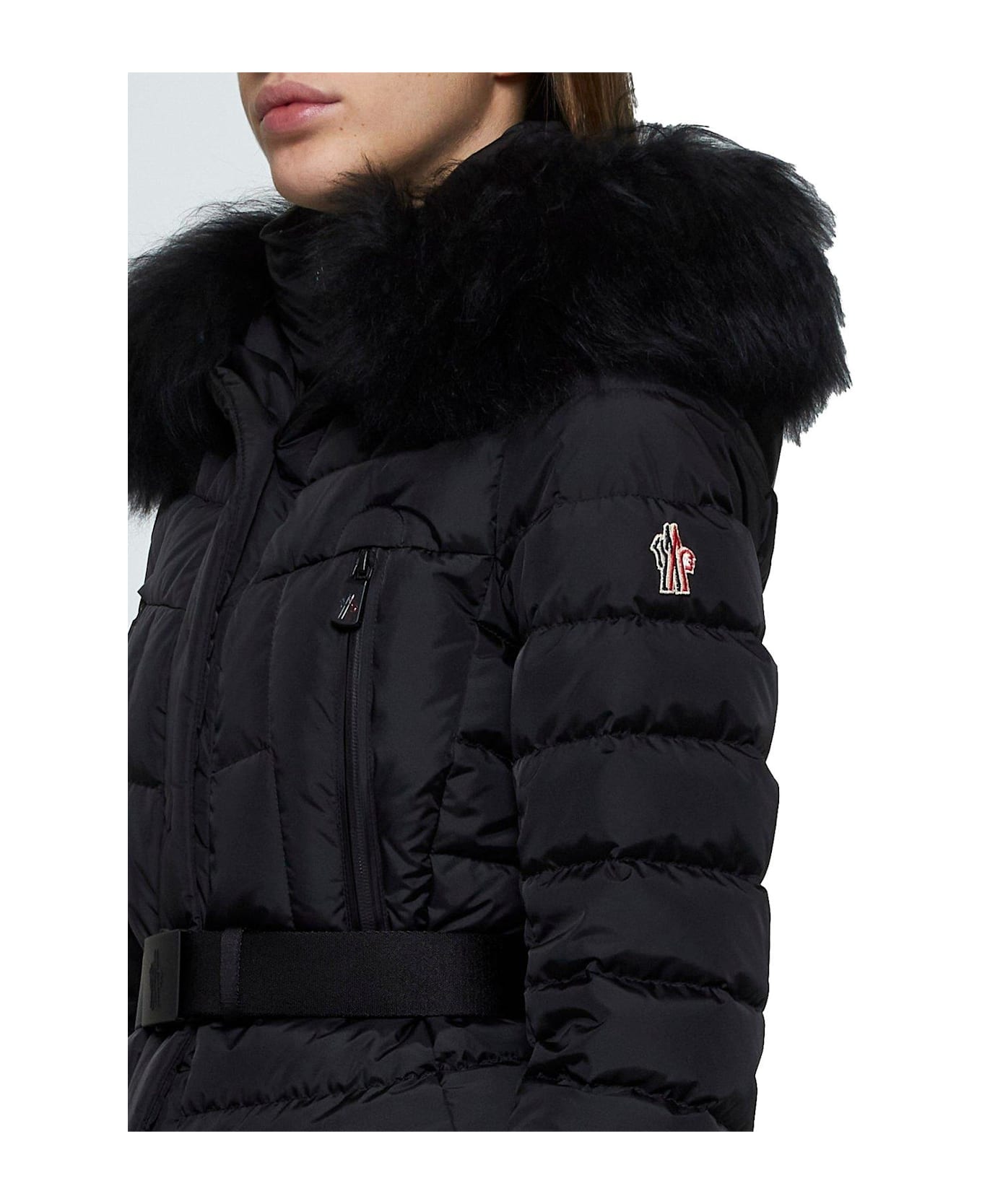 Moncler S Beverley Short Down Jacket - Black