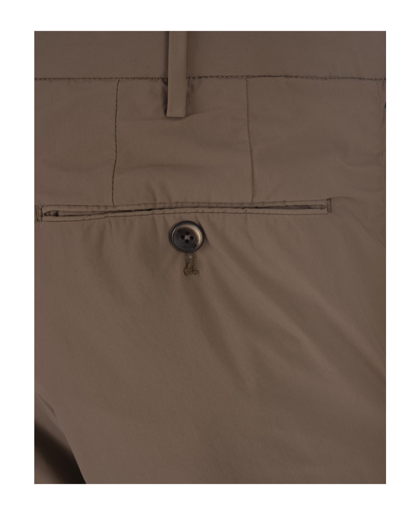 PT Torino Brown Kinetic Fabric Classic Trousers - Brown