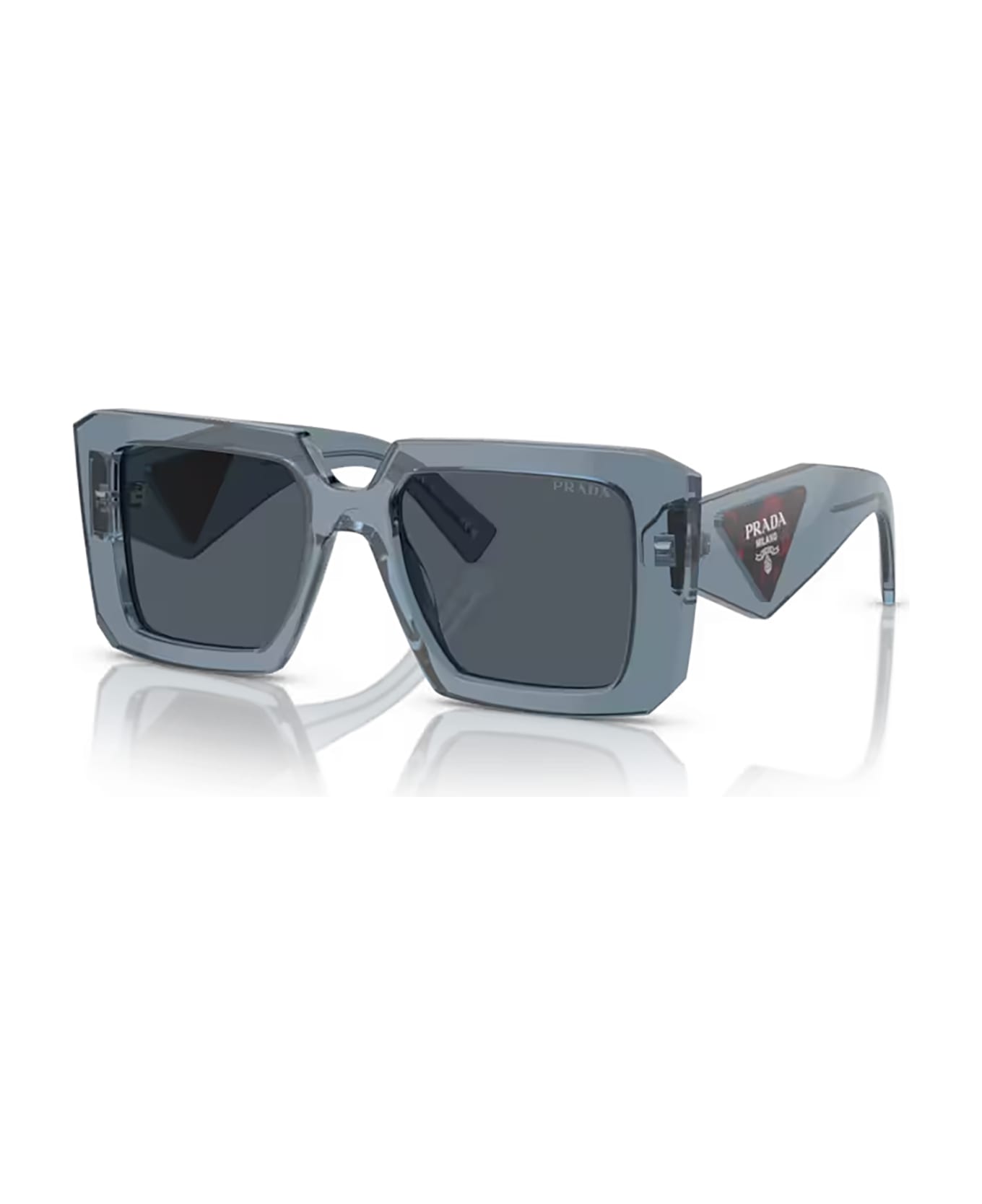 Prada Eyewear Pr 23ys Transparent Graphite Sunglasses - Transparent Graphite サングラス
