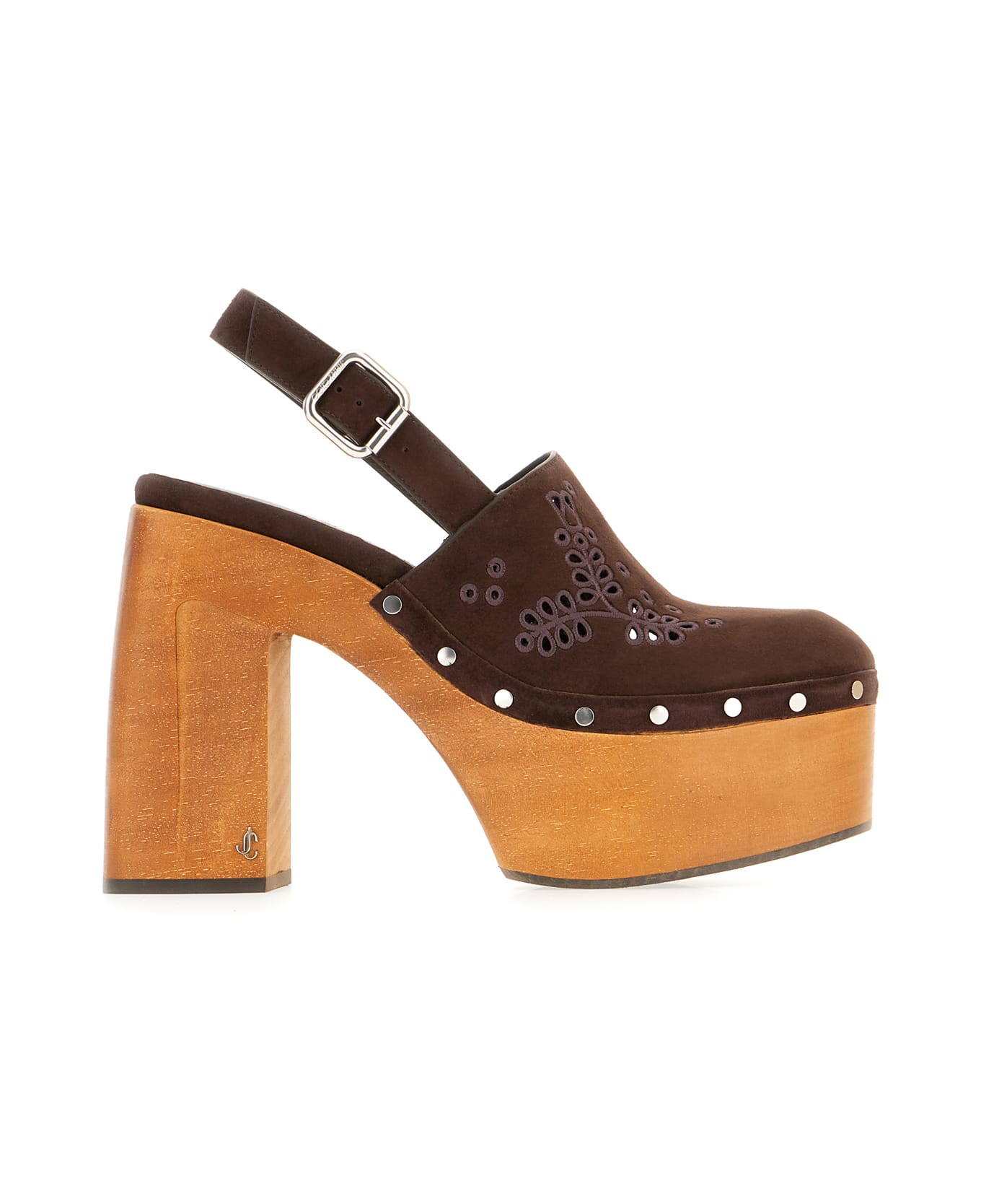 Jimmy Choo Chocolate Suede Pumps - CHOCOLATE