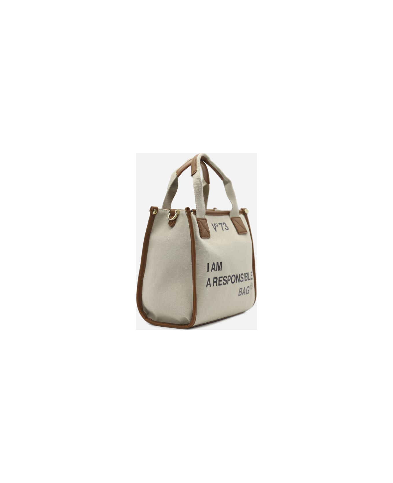 V73 Responsibility Tote Bag In Canvas | italist