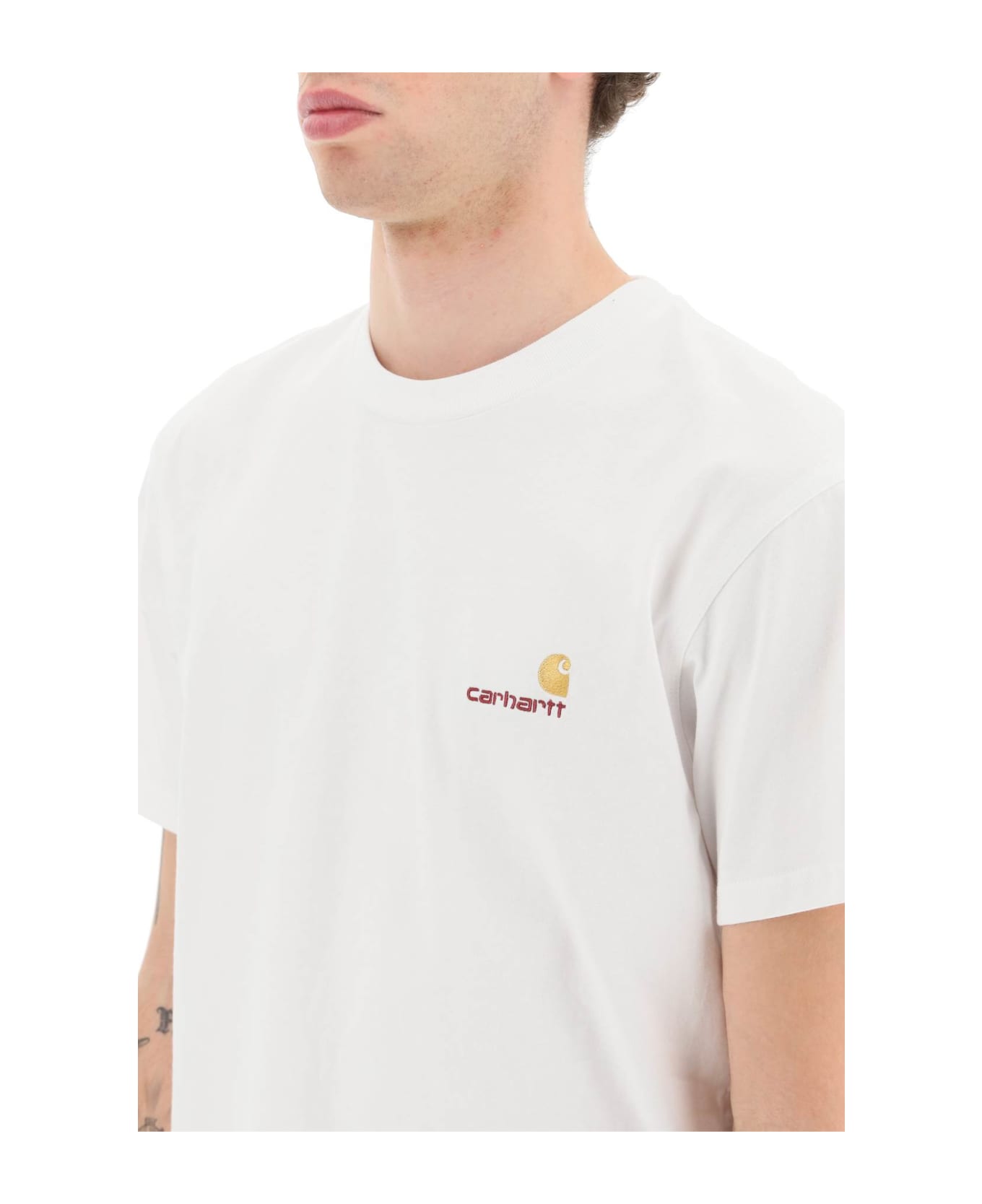 Carhartt WIP 'american Script' T-shirt - White