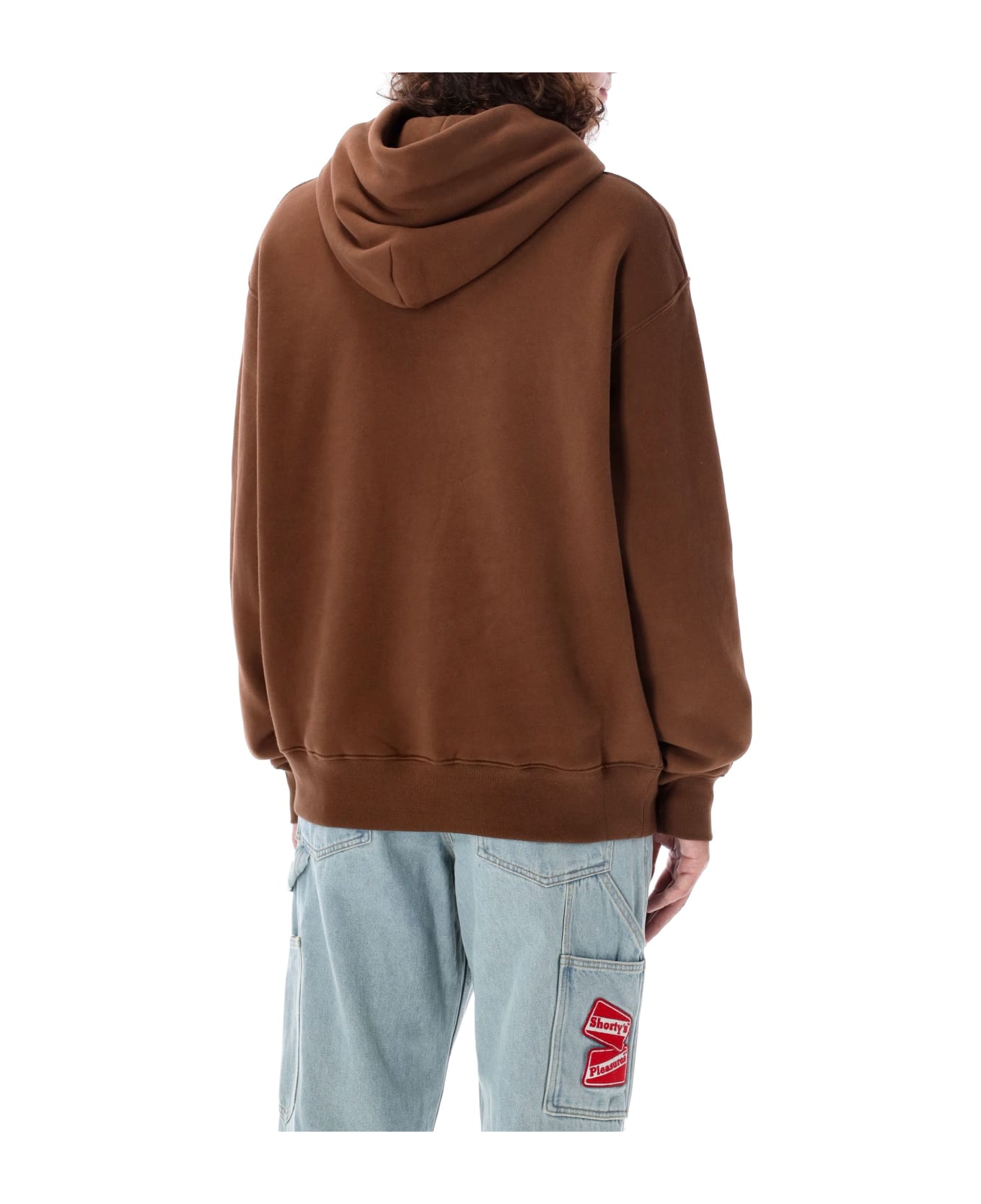 Pleasures Shorty's Hoodie - BROWN