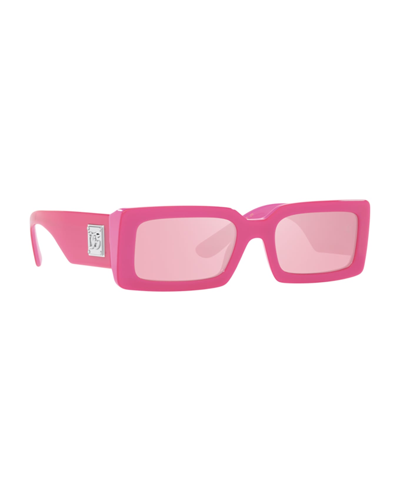 Dolce & Gabbana Eyewear Dg4416 Metallic Pink Sunglasses - Metallic Pink