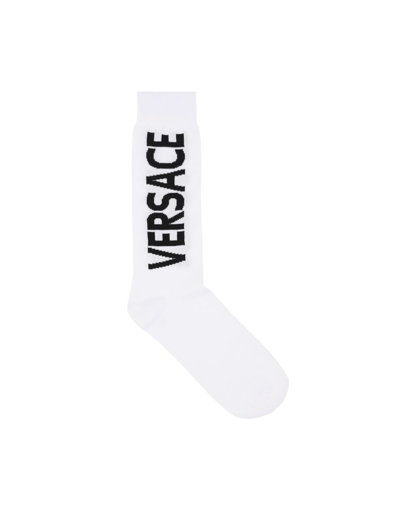 Versace Socks - Bianco+nero
