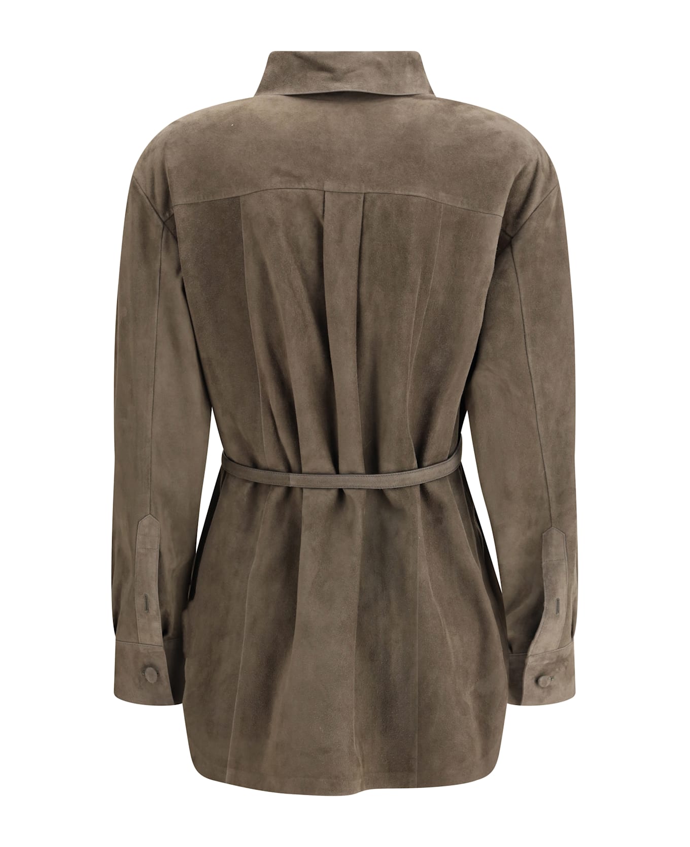 Fendi Suede Leather Shirt