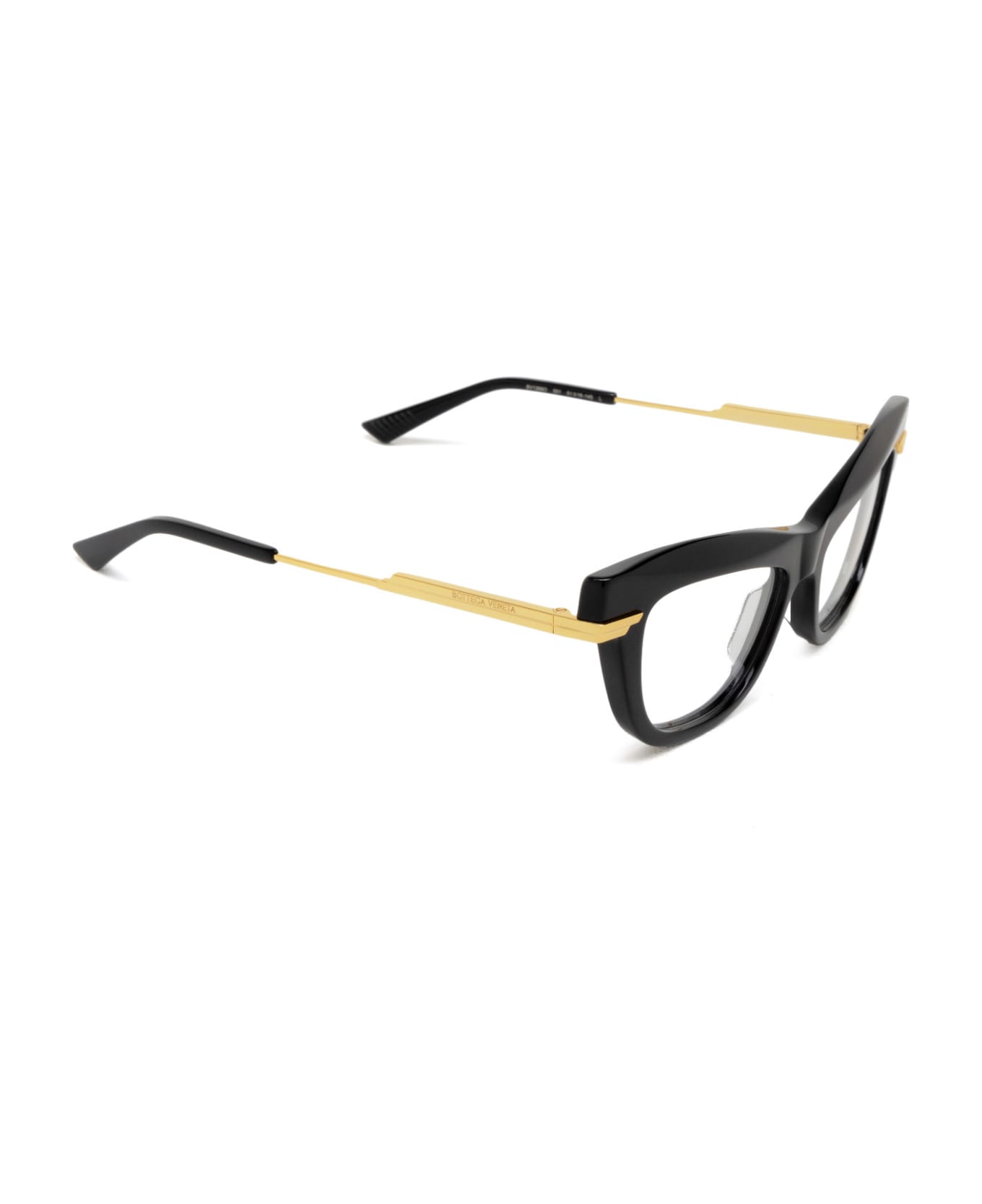 Bottega Veneta Eyewear Bv1266o Black Glasses - Black