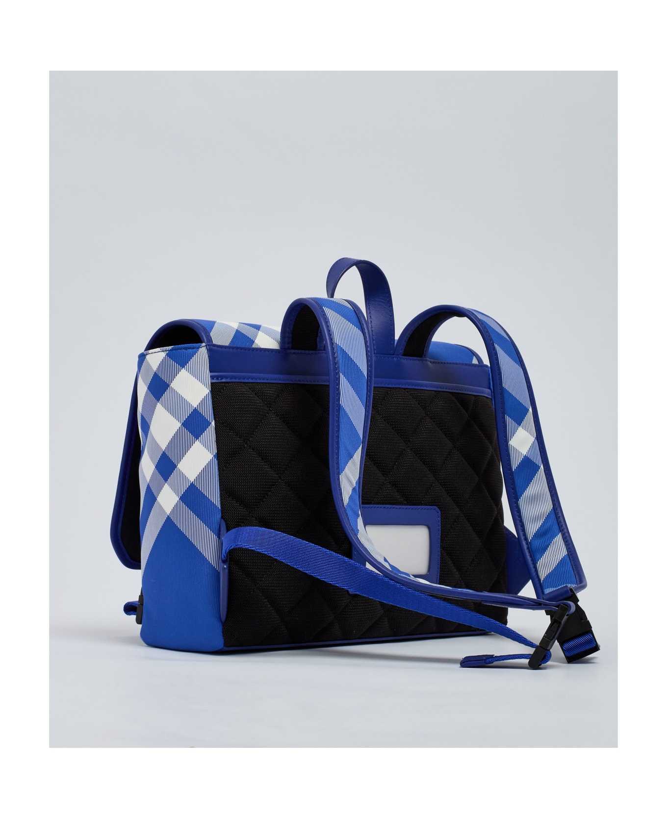 Burberry Messenger Backpack Backpack - BLU ELETTRICO アクセサリー＆ギフト