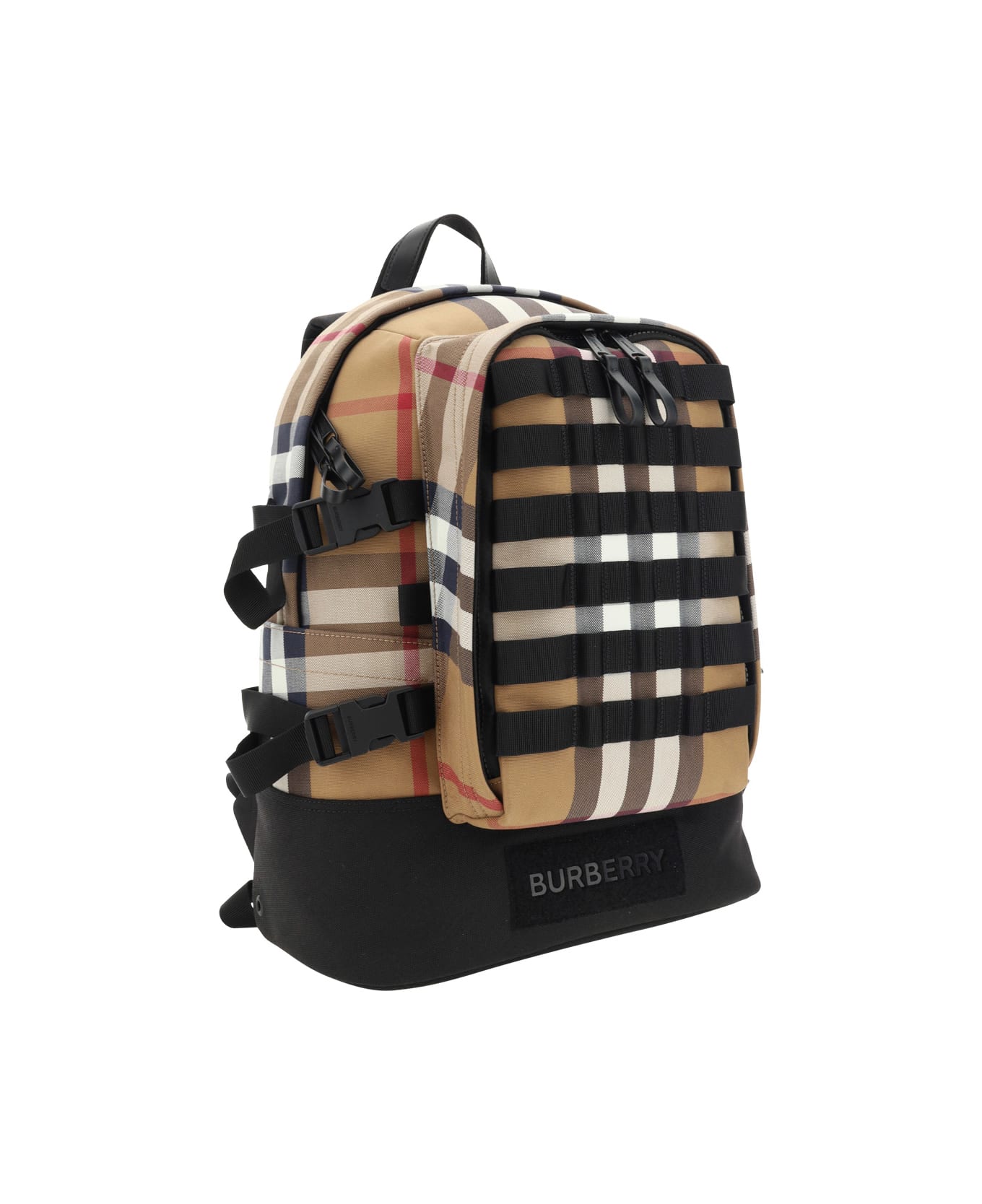 Burberry Jack Backpack - Boston grained leather bag