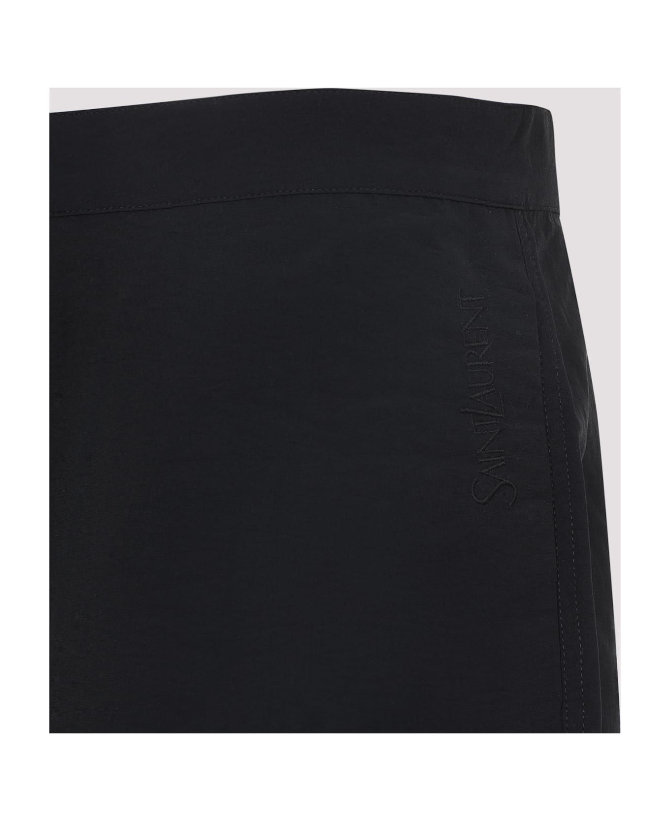 Saint Laurent Polyamide Swim Shorts - Noir