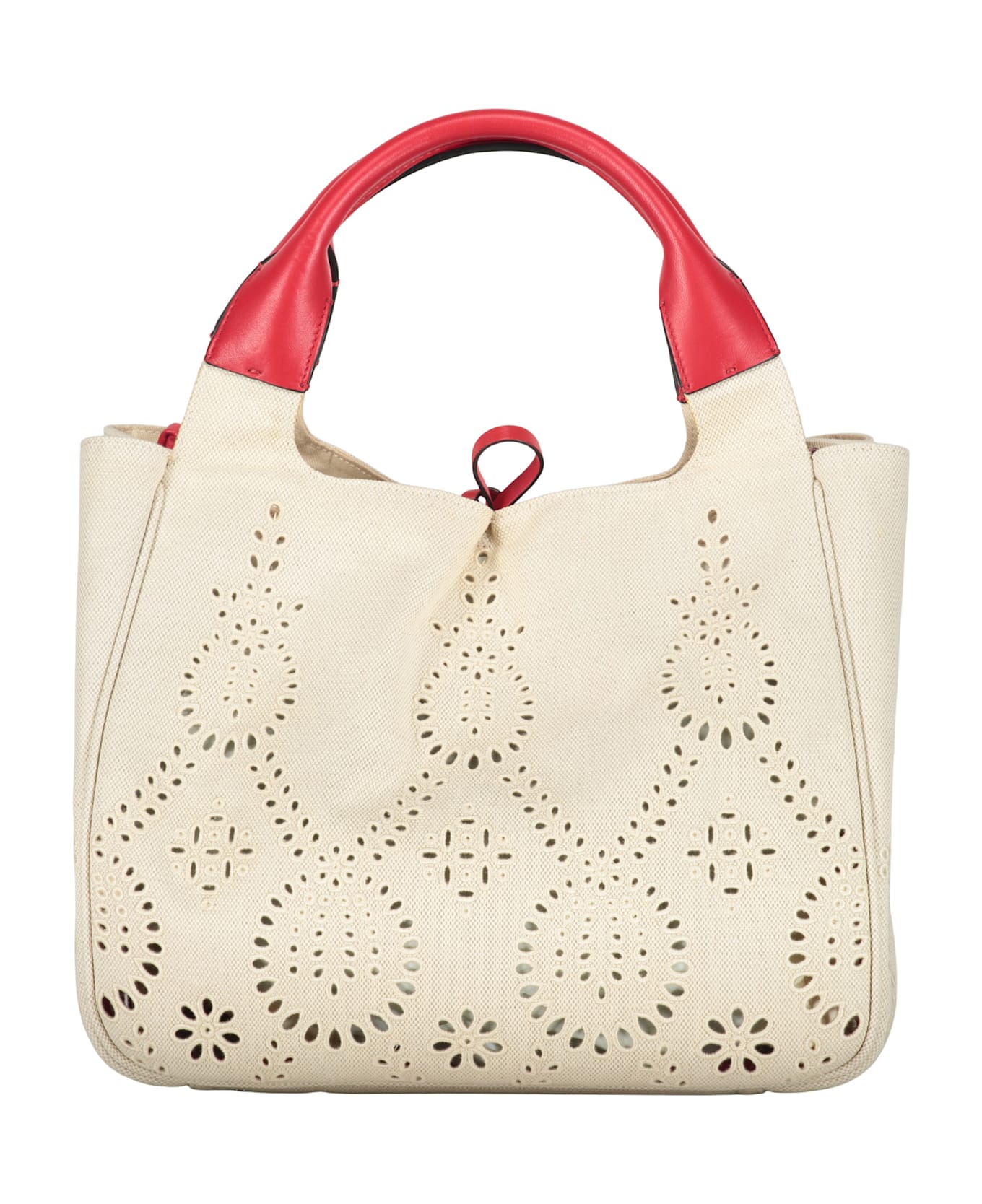 Valentino Garavani Canvas Tote Bag - Ivory