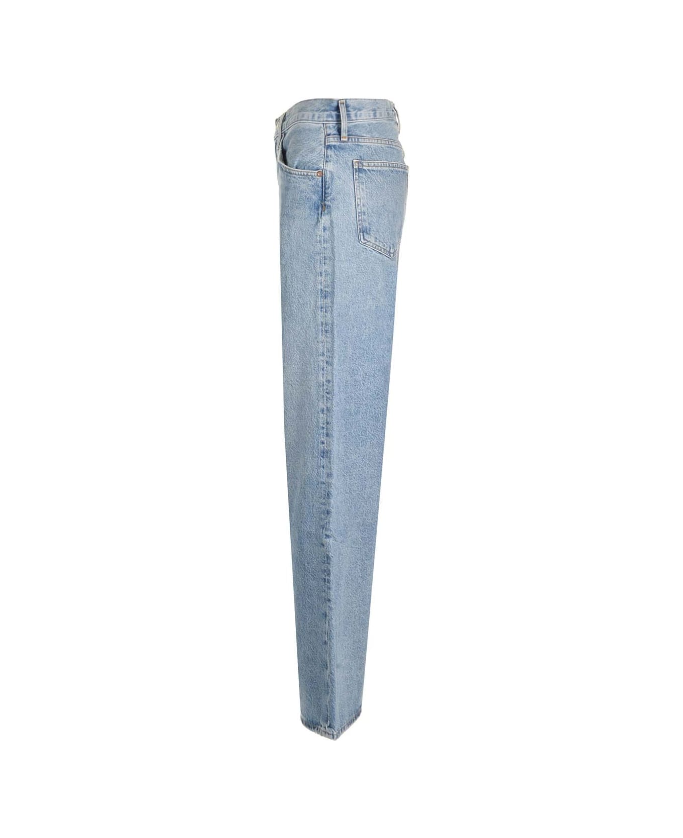 AGOLDE 
clara
 Wide Leg Jeans - BLUE