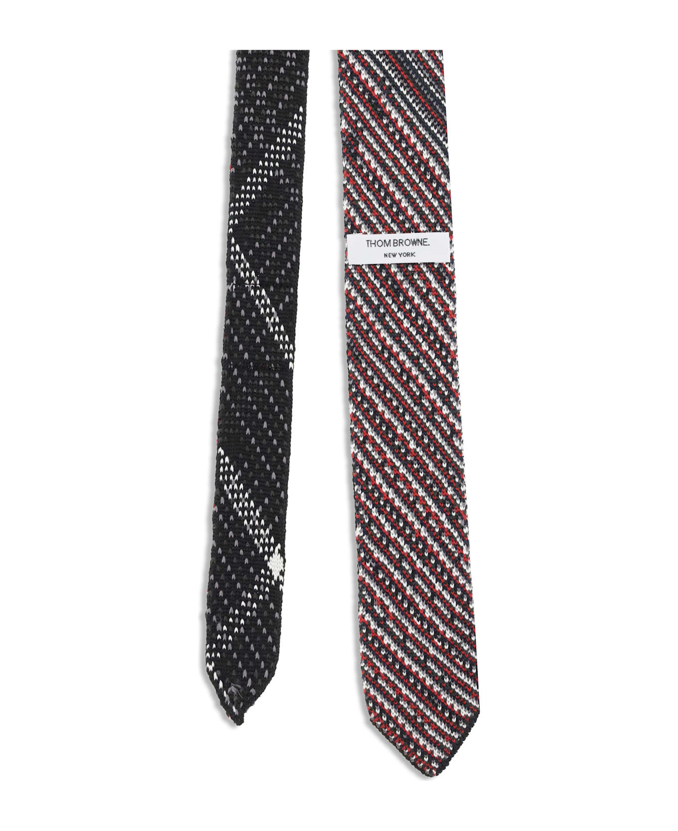 Thom Browne Check Tie