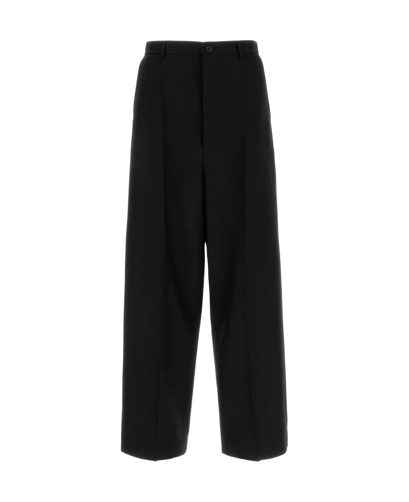 Black Wool Pant - Thumbnail 2