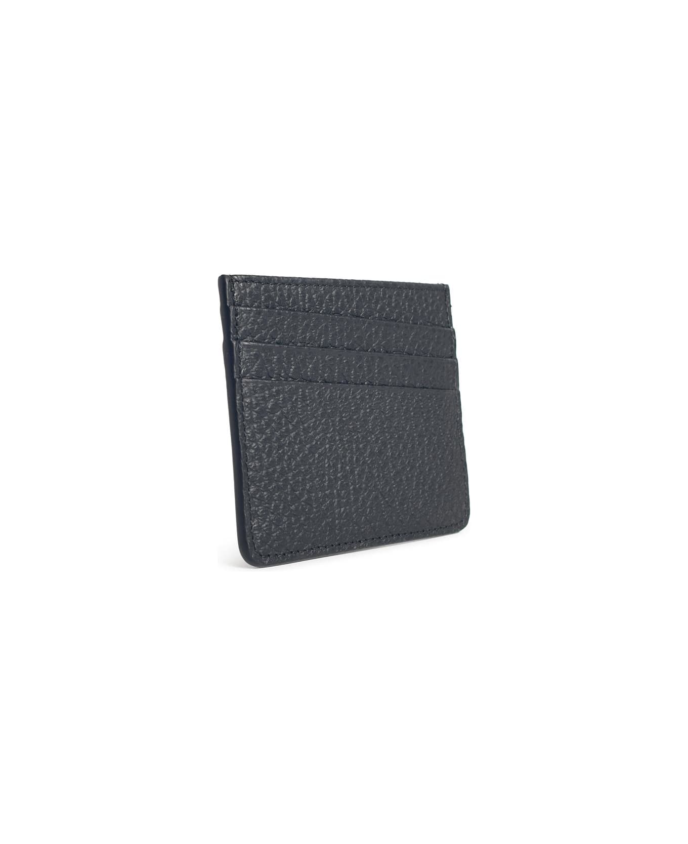 Maison Margiela 
four Stitches
 Black Leather Card Holder - Black