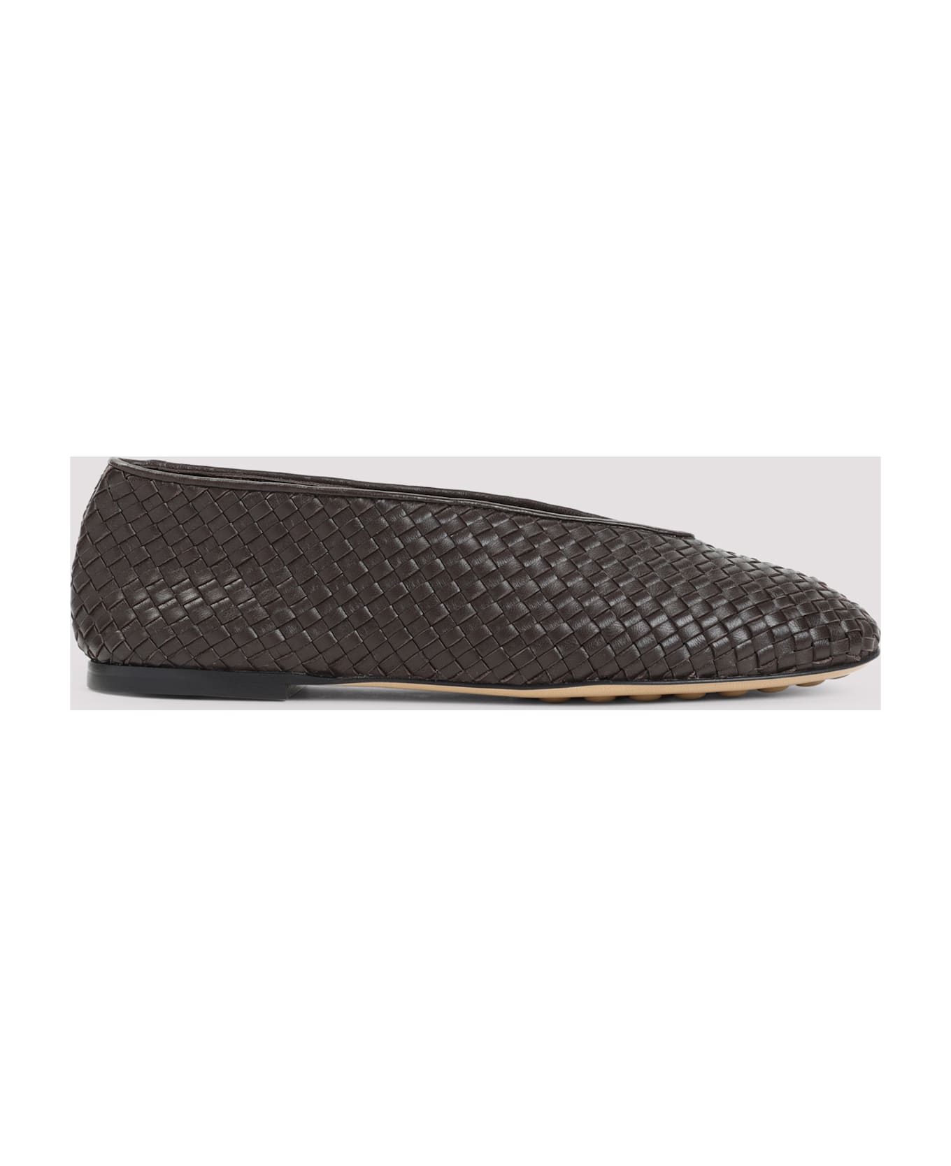 Bottega Veneta Micro Wave Ballerinas - Fondant