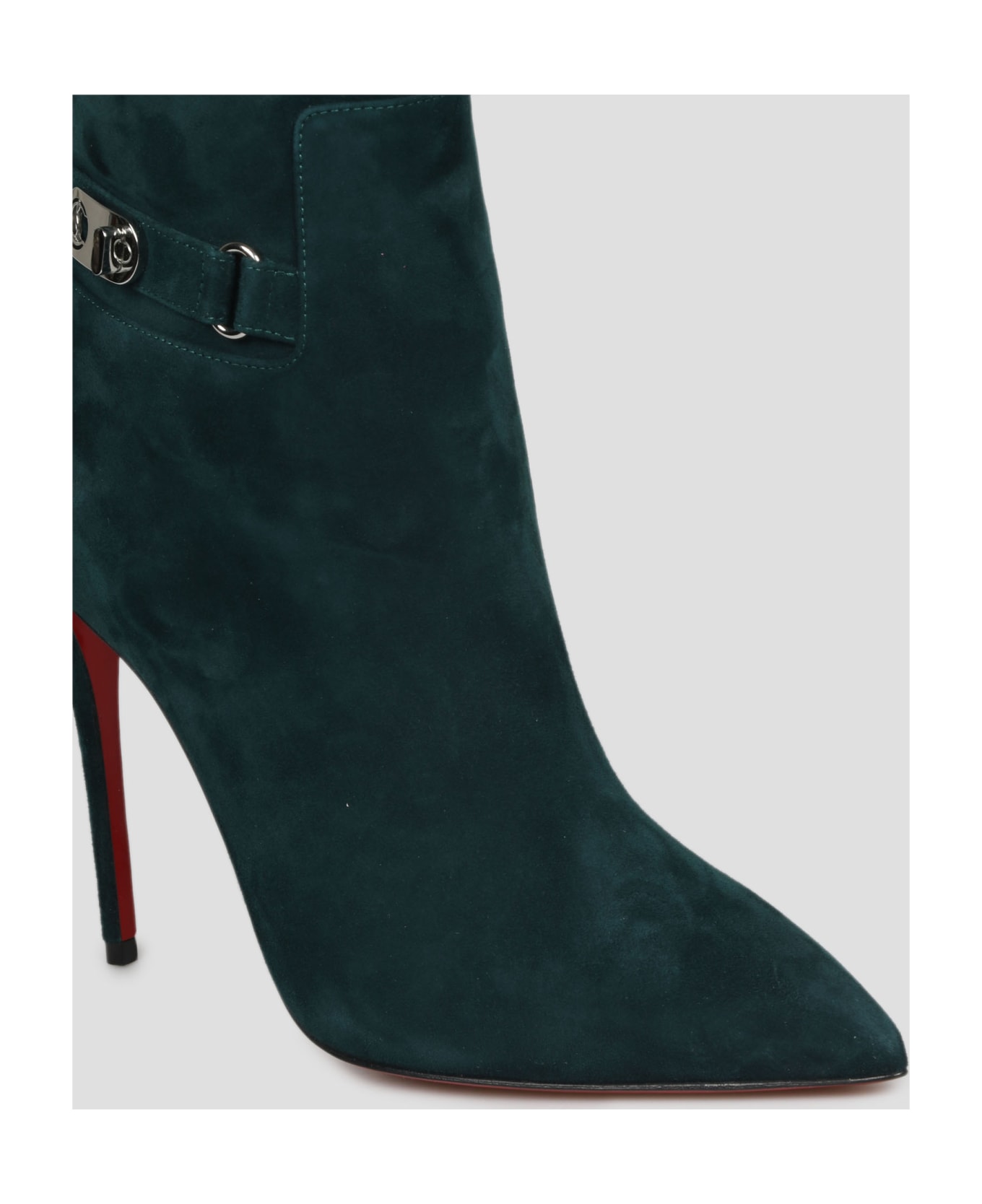 Christian Louboutin Lock So Kate Booty Ankle Boot | italist