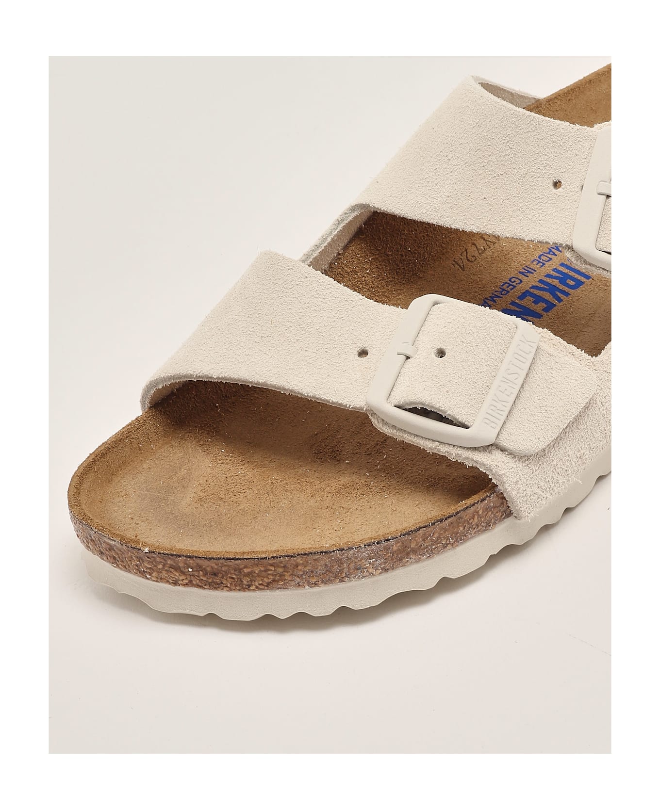Birkenstock Arizona Sfb Sandal - BIANCO ANTICO