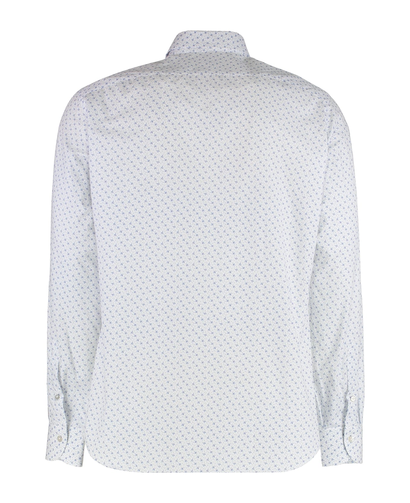 Borriello Napoli Printed Cotton Shirt - White