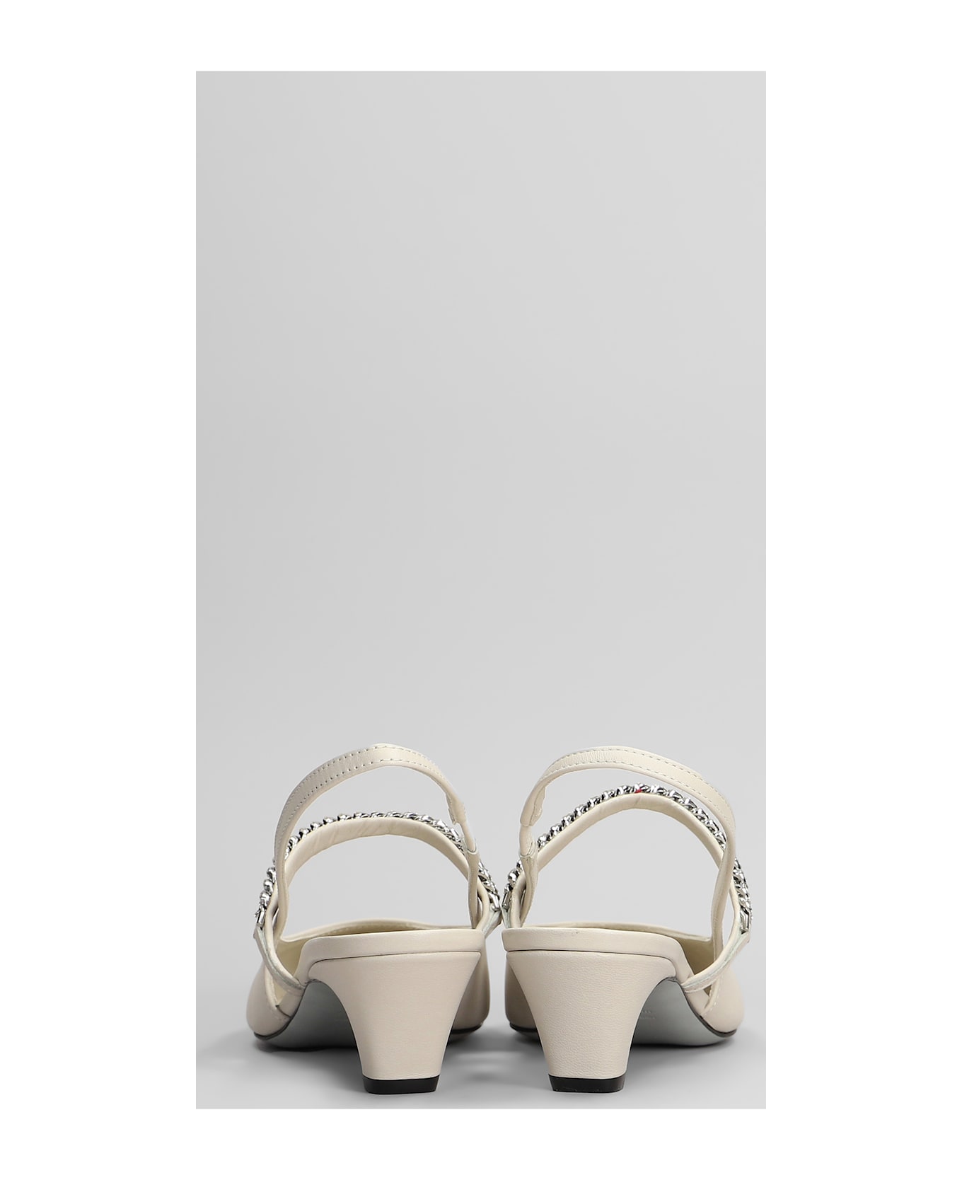 Roberto Festa Mallory Pumps In Beige Leather - beige