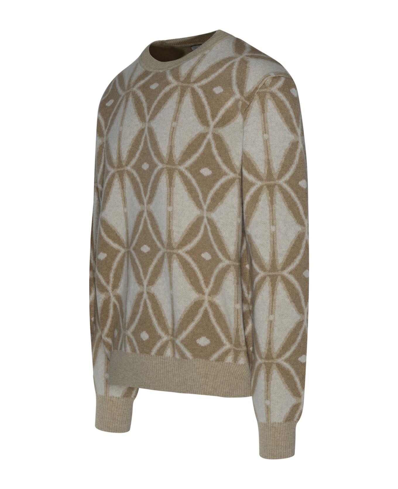 Etro Beige Wool Sweater - Brown ニットウェア