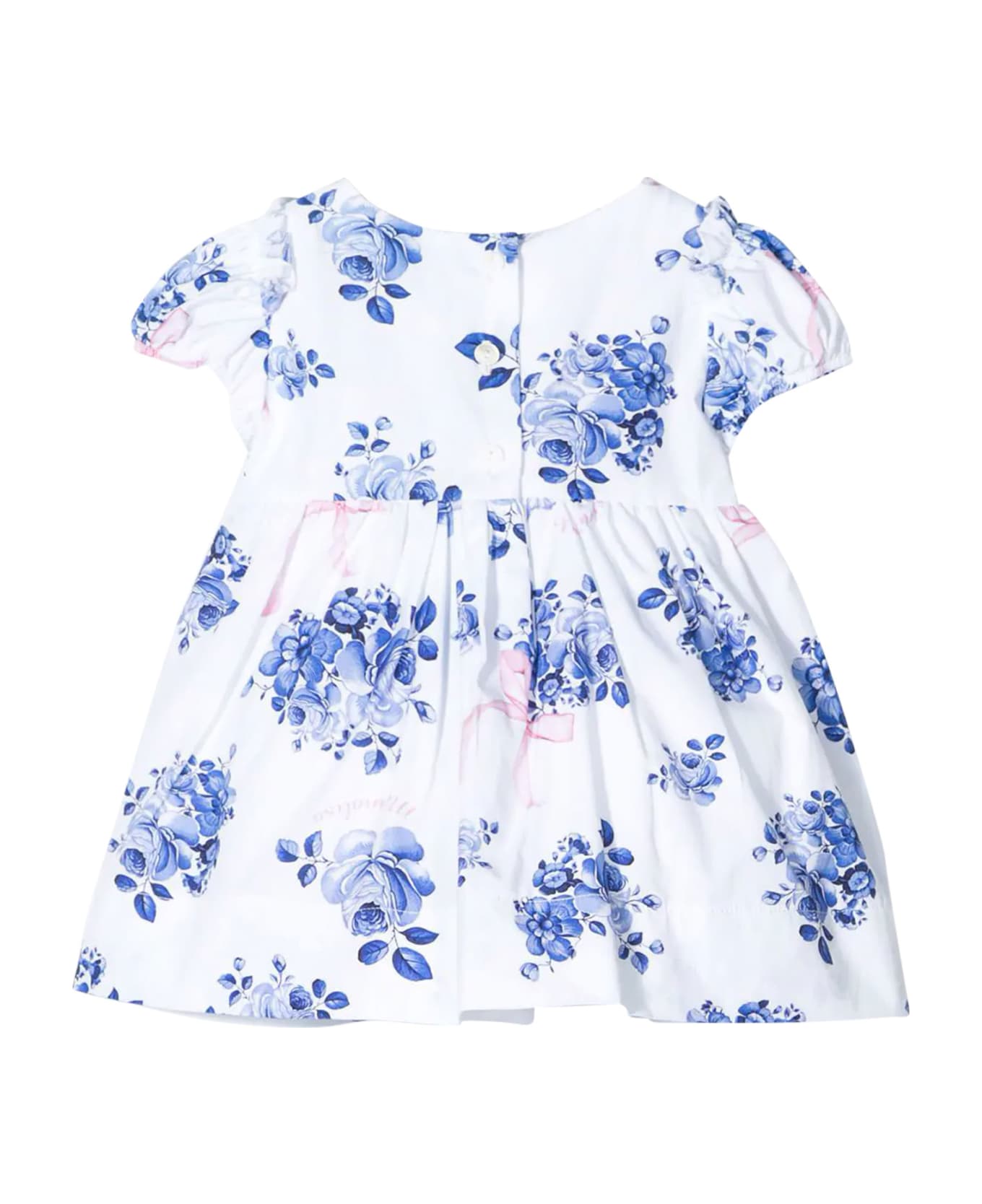 Monnalisa White Dress - Unica