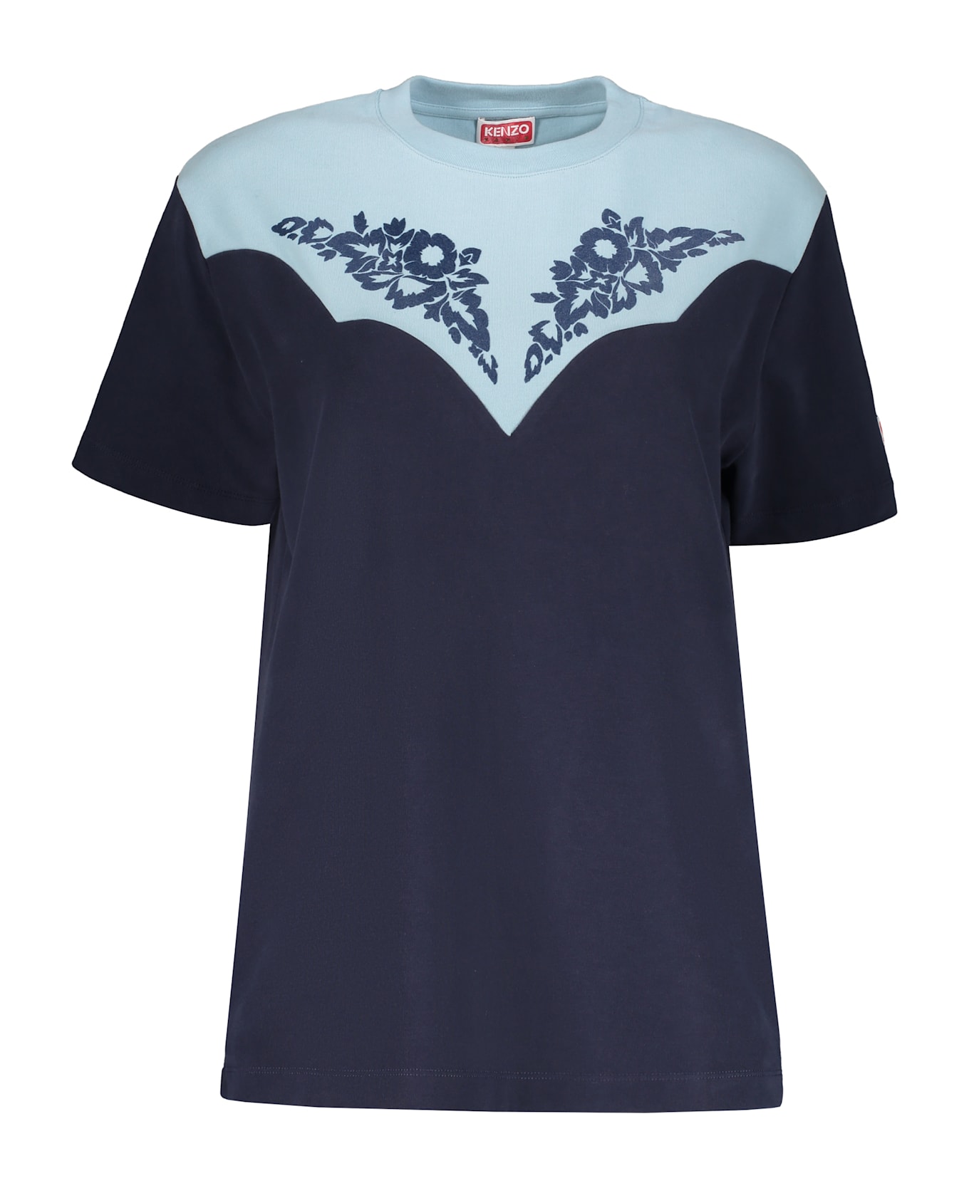 Kenzo Crew-neck T-shirt - blue