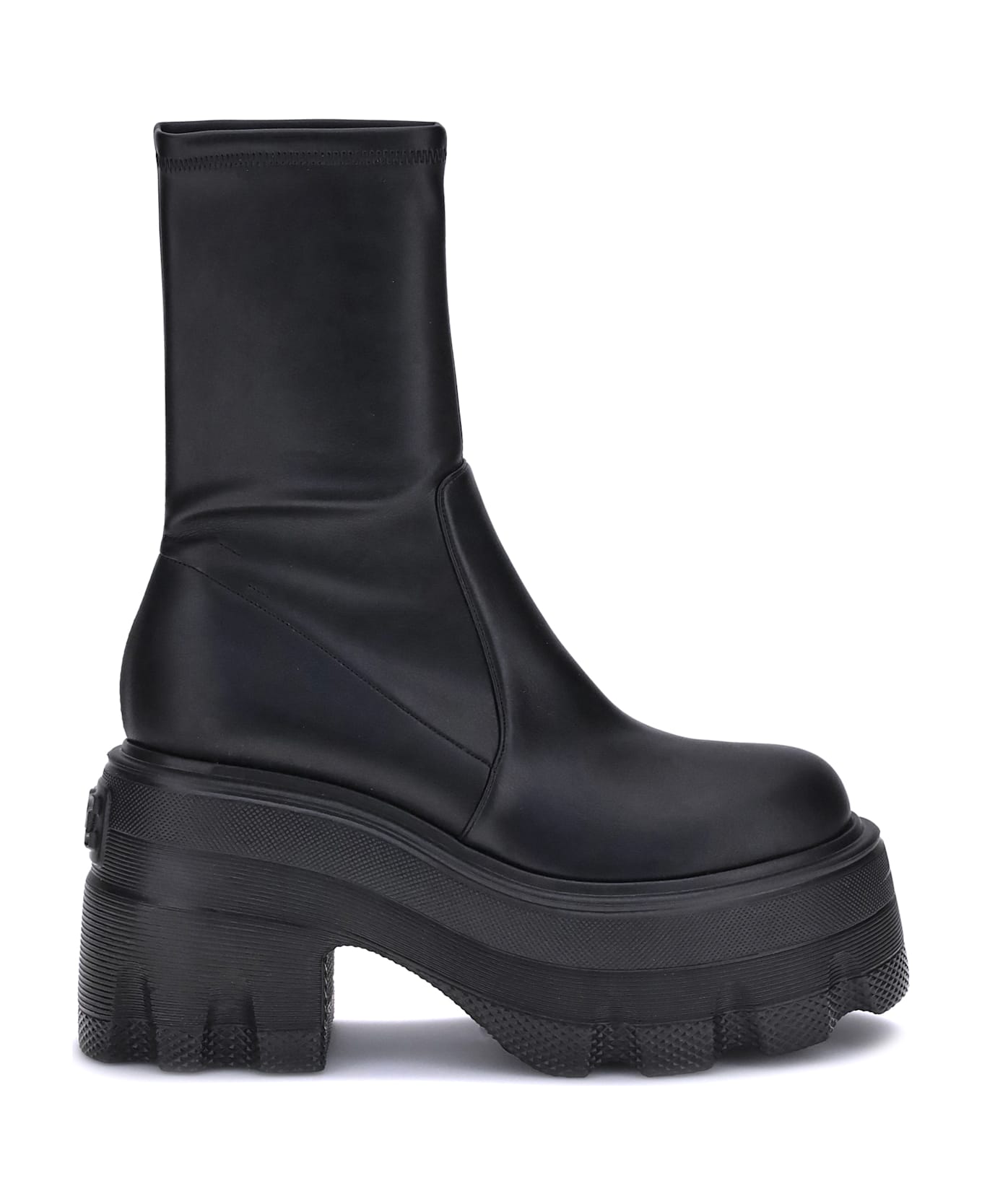 Casadei Faux Leather Ankle Boots