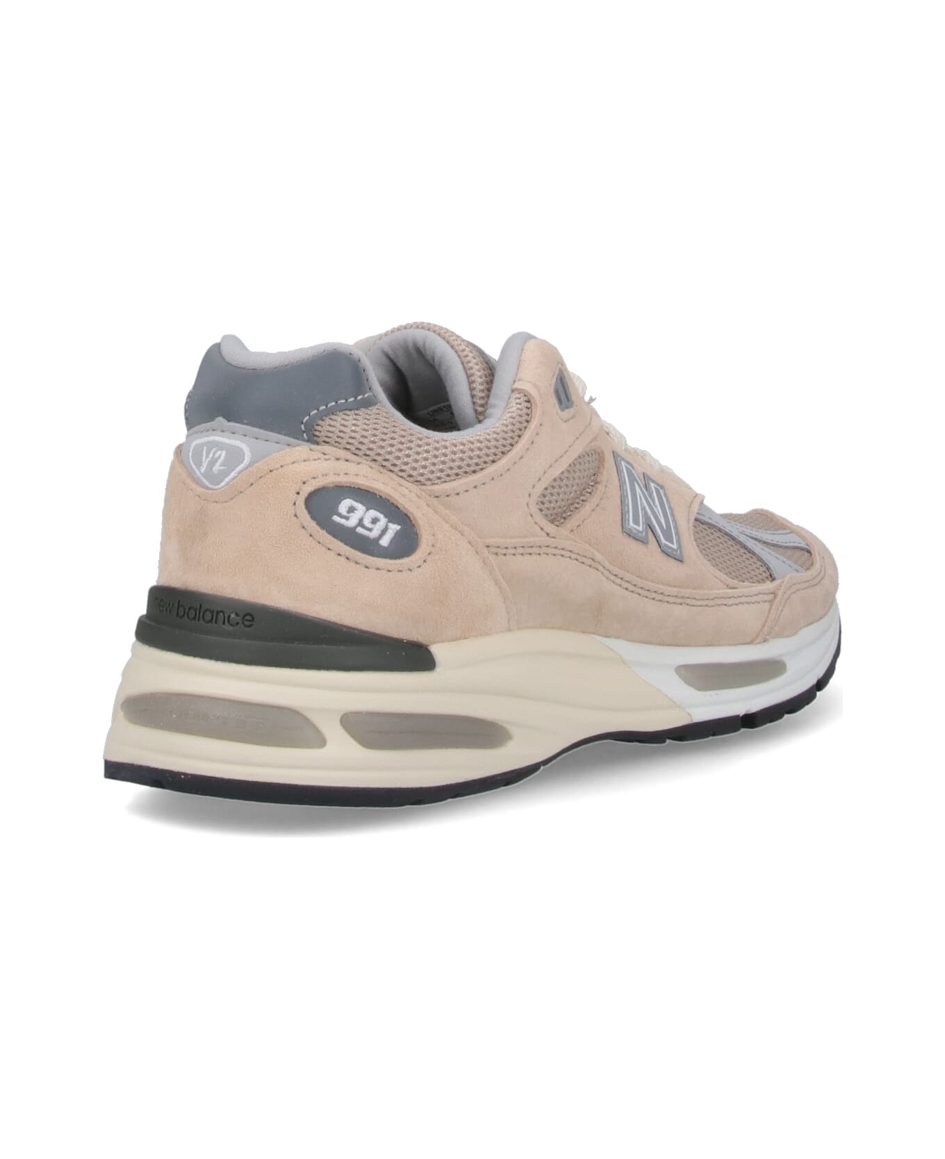 New Balance "made In Uk U991v2" Sneakers - Beige