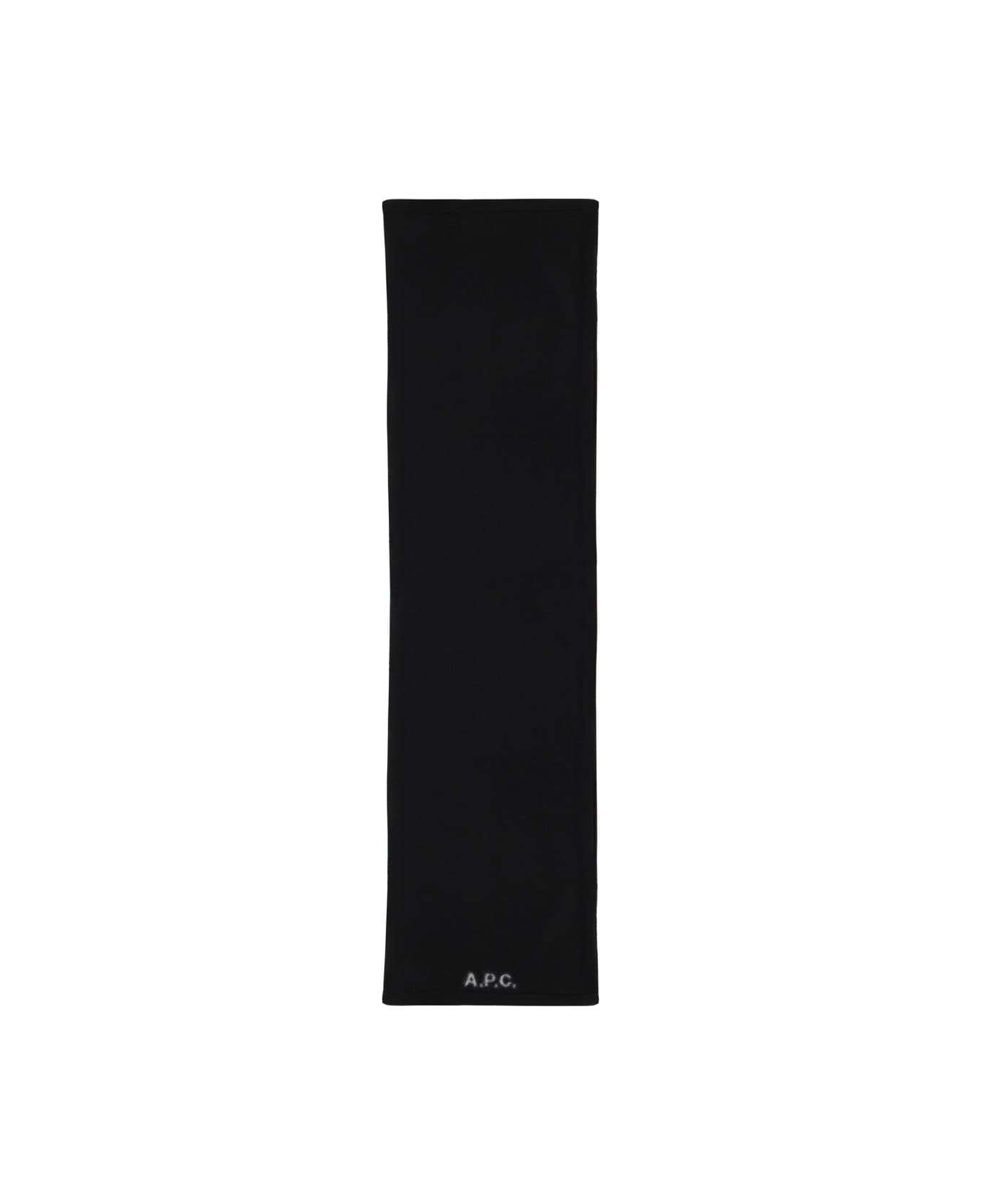 A.P.C. Wool Scarf - BLACK