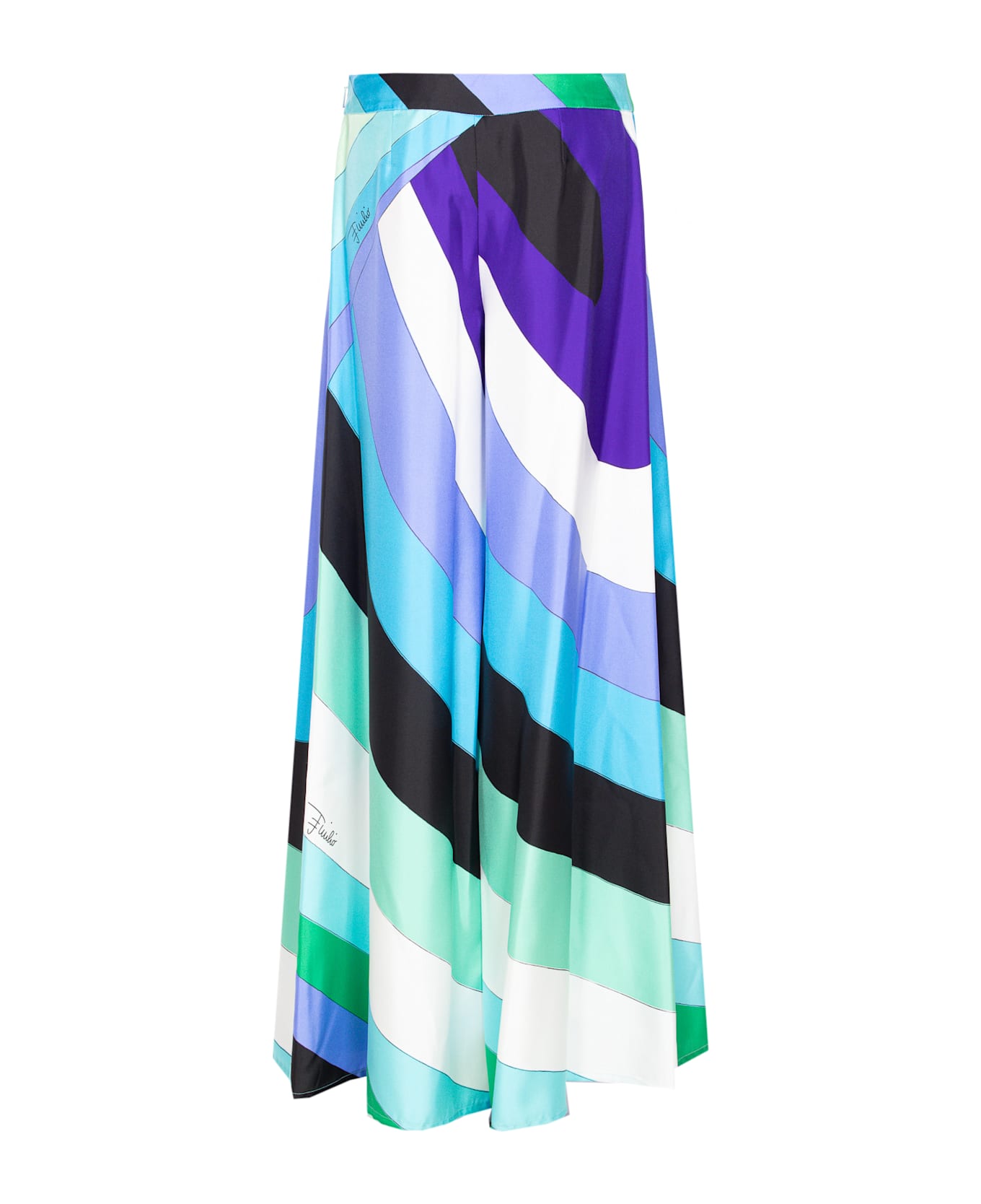 Pucci Maddalena Print Pants - MultiColour
