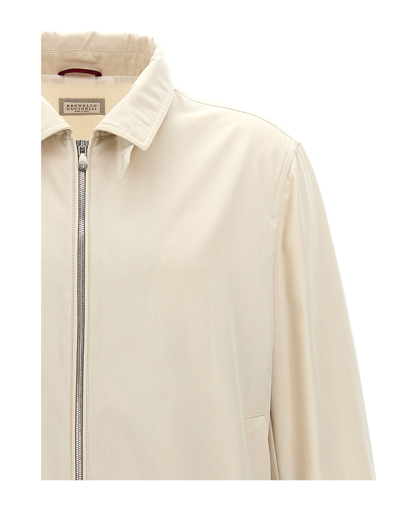 Brunello Cucinelli Water Repellent Jacket - White