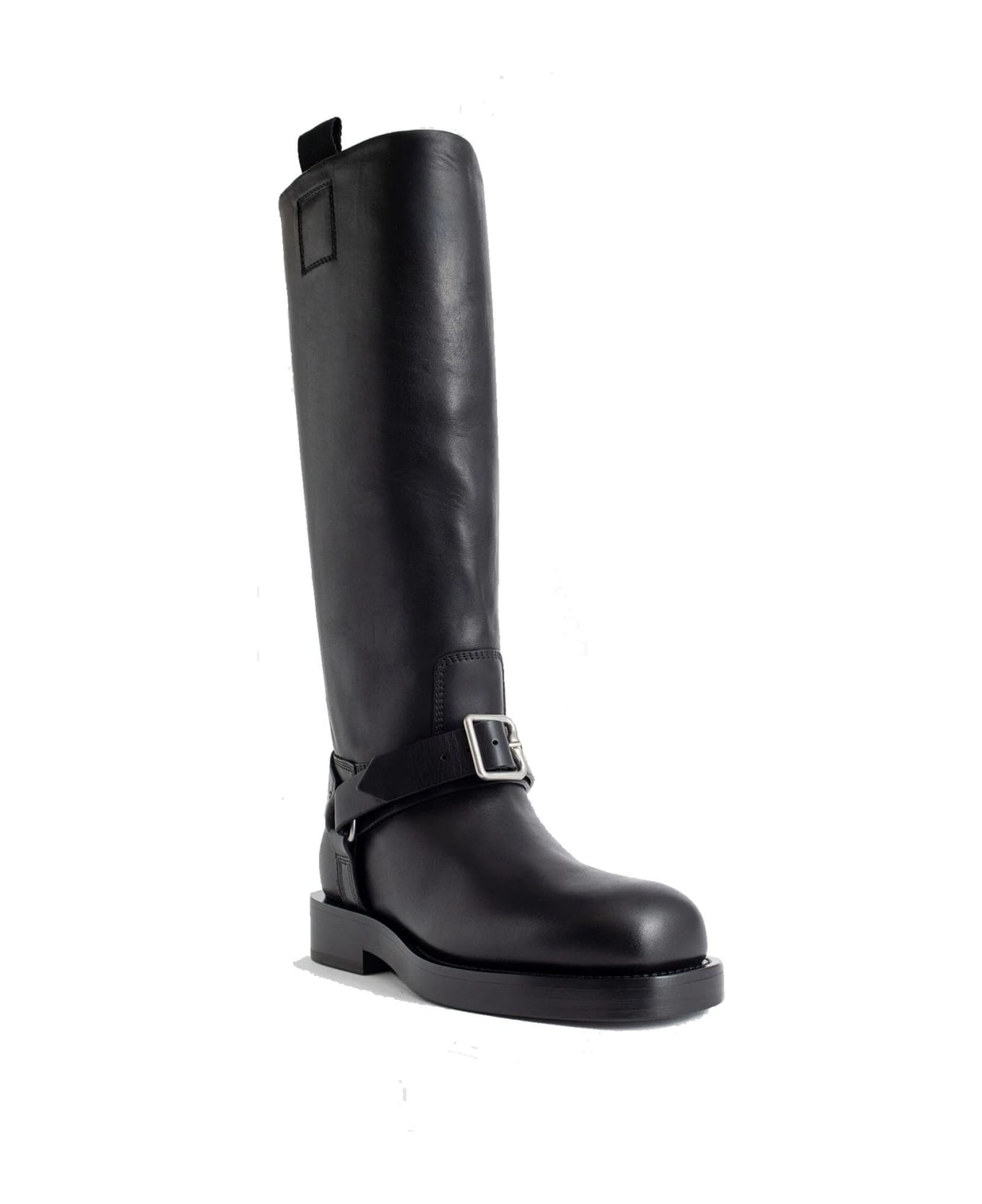Burberry Sadlle High Boots - Black