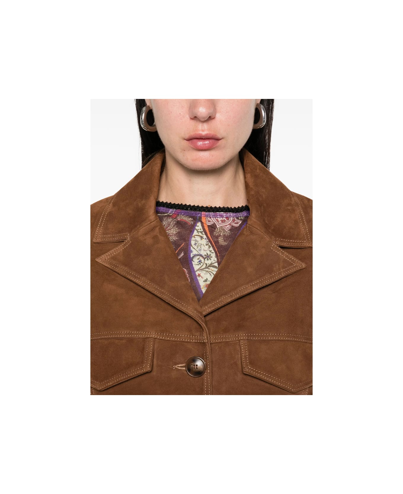 SIEDRES Outerwear - BROWN レザージャケット