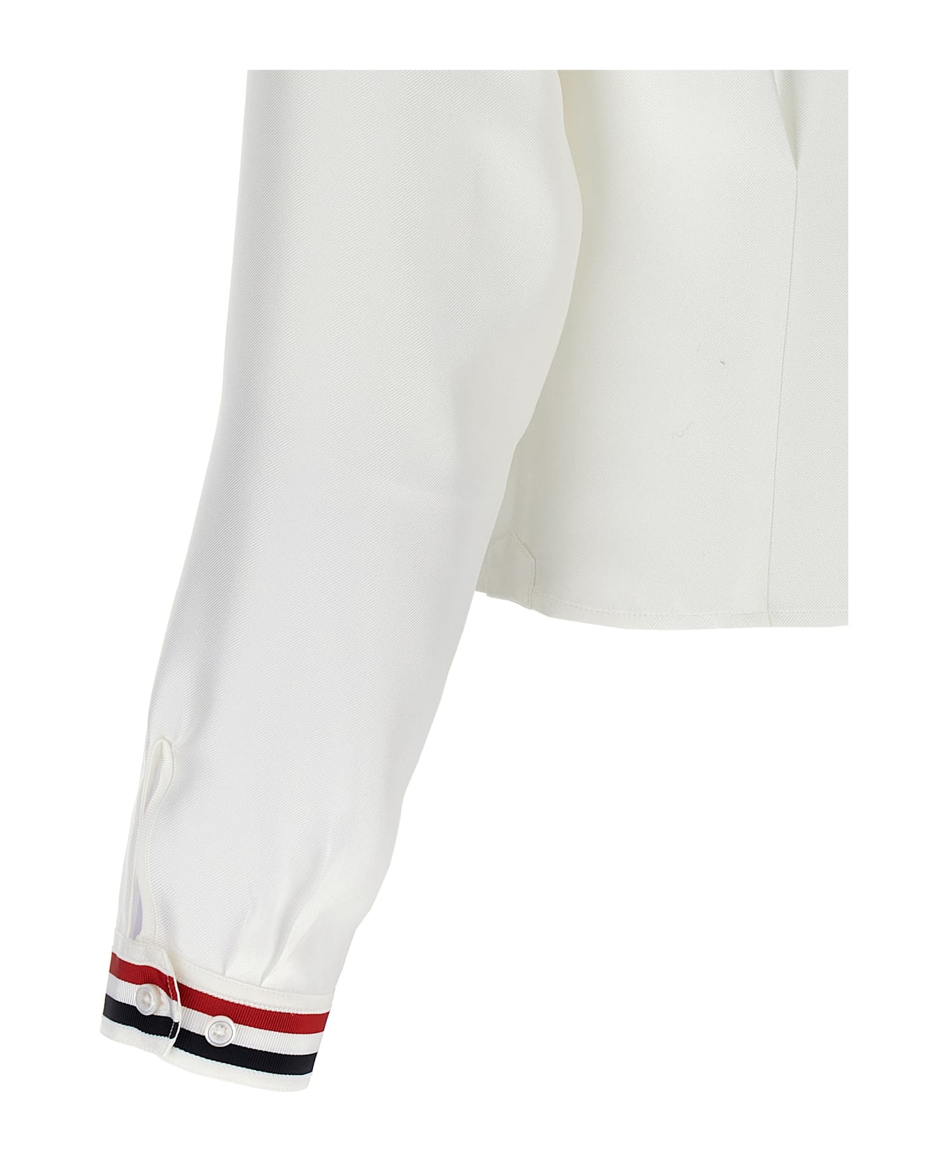 Thom Browne Silk Shirt - White
