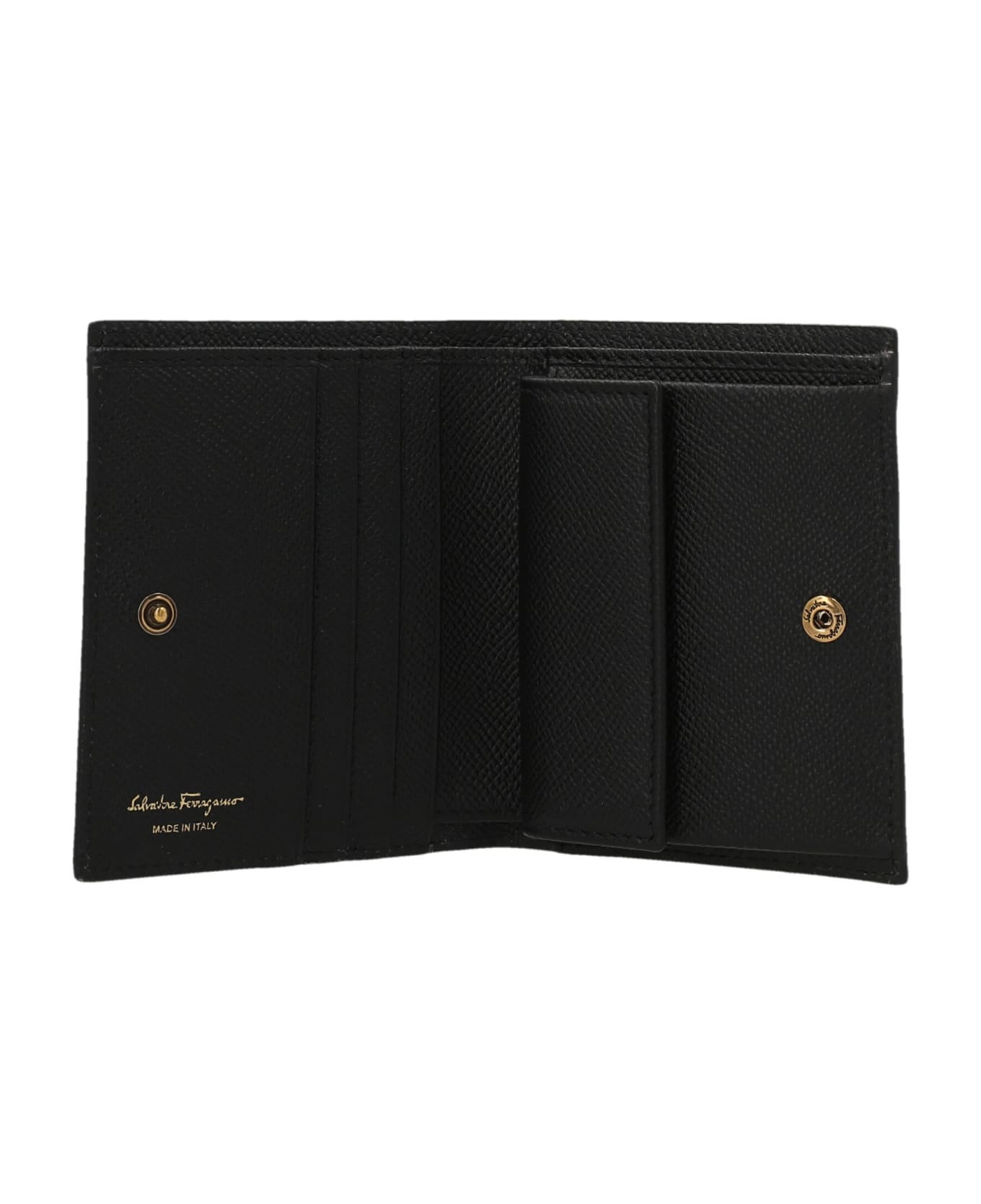 Ferragamo 
gancini
 Wallet - BLUE GRAPHITE