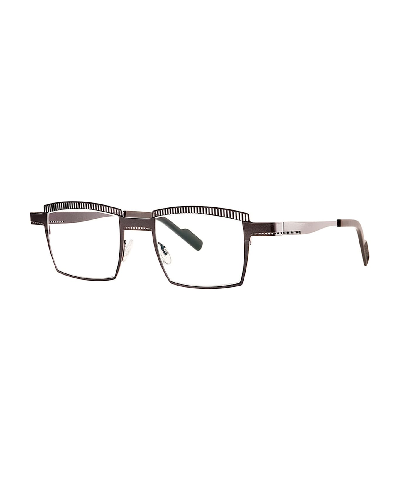 Theo Eyewear Crayon - 506 Carbon Black Rx Glasses - Black