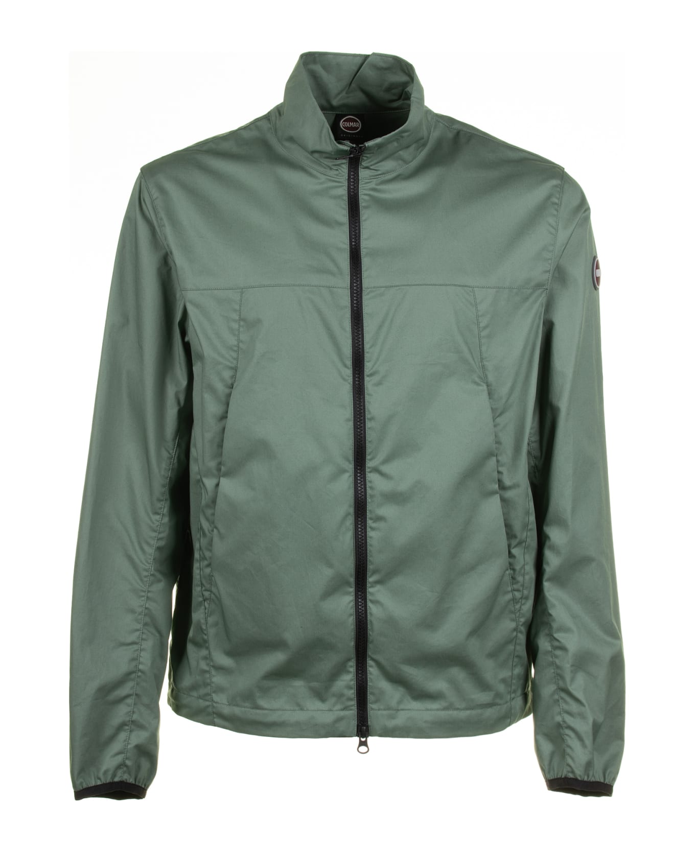 Colmar Green Cotton Twill Jacket - VERDE