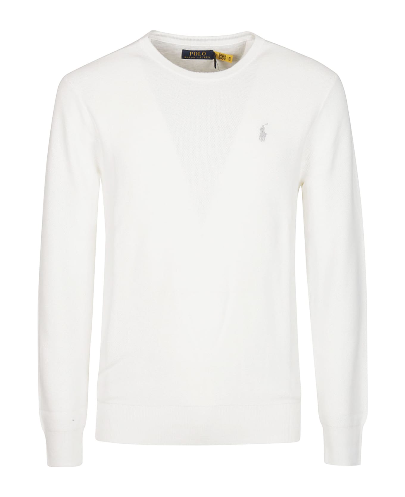 Polo Ralph Lauren Long Sleeve Sweater - Deckwash White