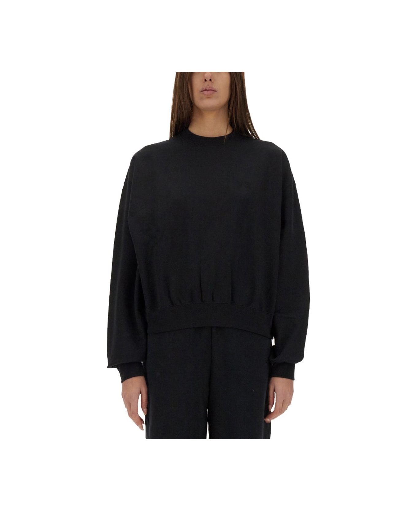 Y-3 Sweatshirt With Logo - BLACK