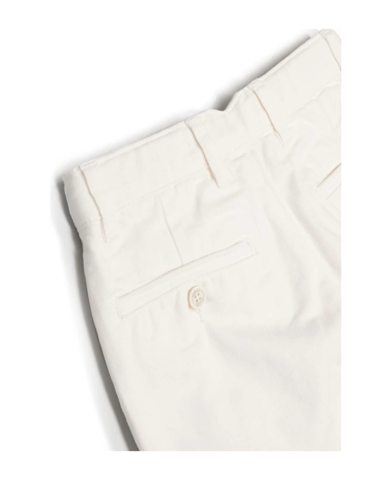 Eleventy Trousers White - White