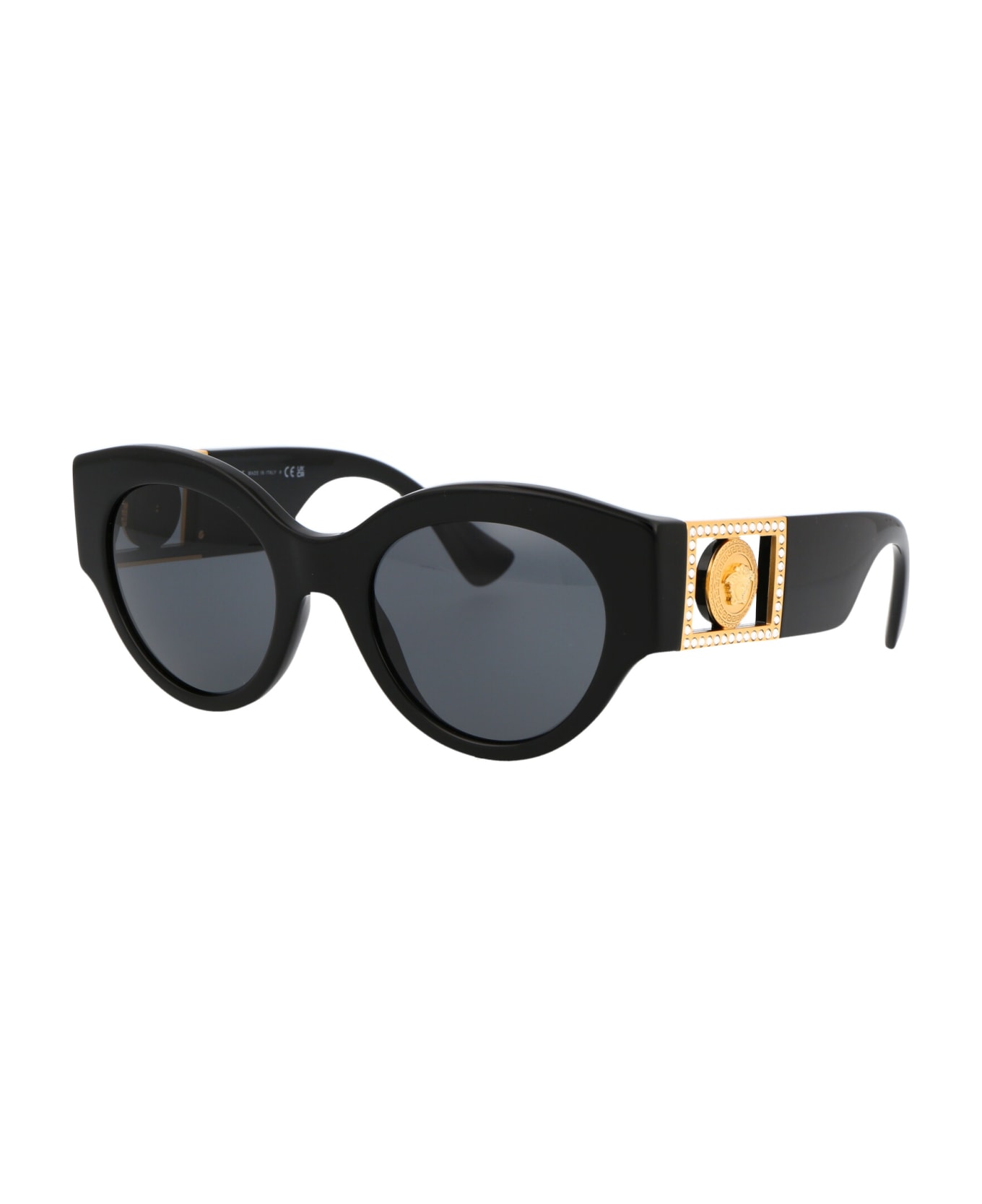 Versace Eyewear 0ve4438b Sunglasses - GB1/87 BLACK サングラス