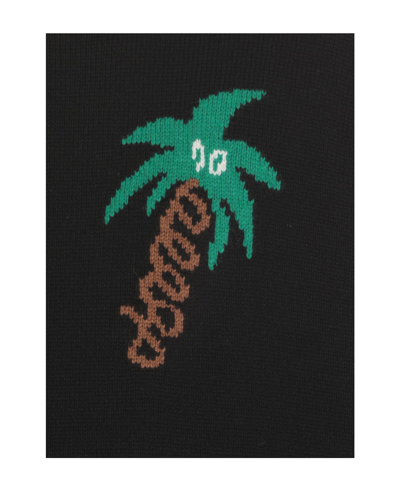 Palm Angels Black 'sketchy' Sweater - black ニットウェア